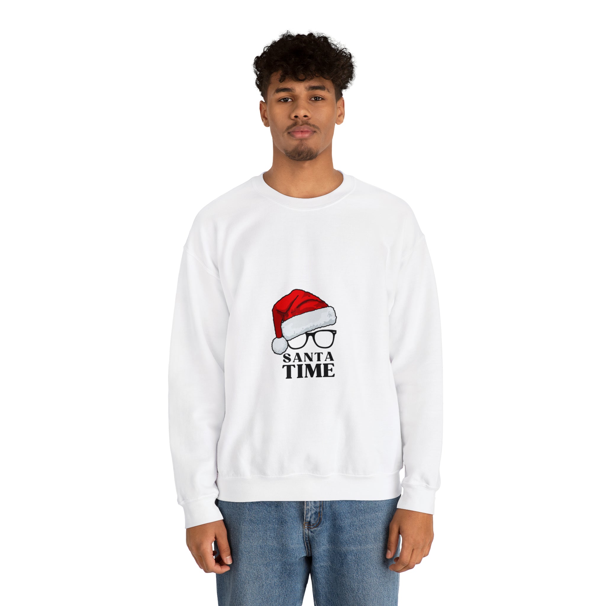 Santa Time Unisex Heavy Blend™ Crewneck Sweatshirt