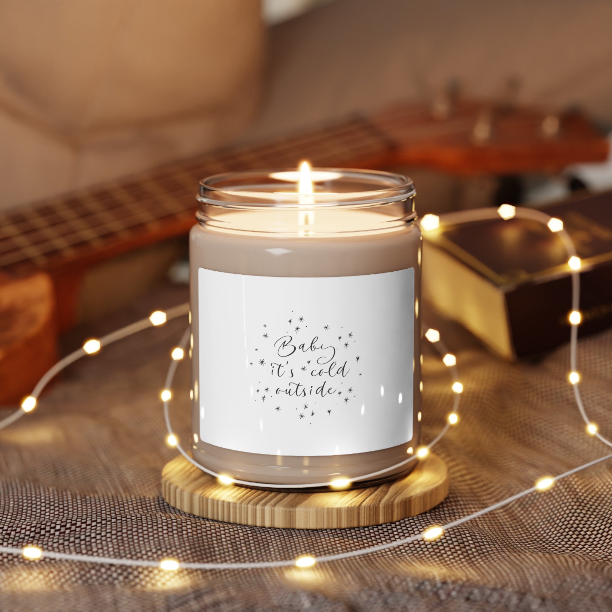 Christmas Scented Soy Candle, 9oz