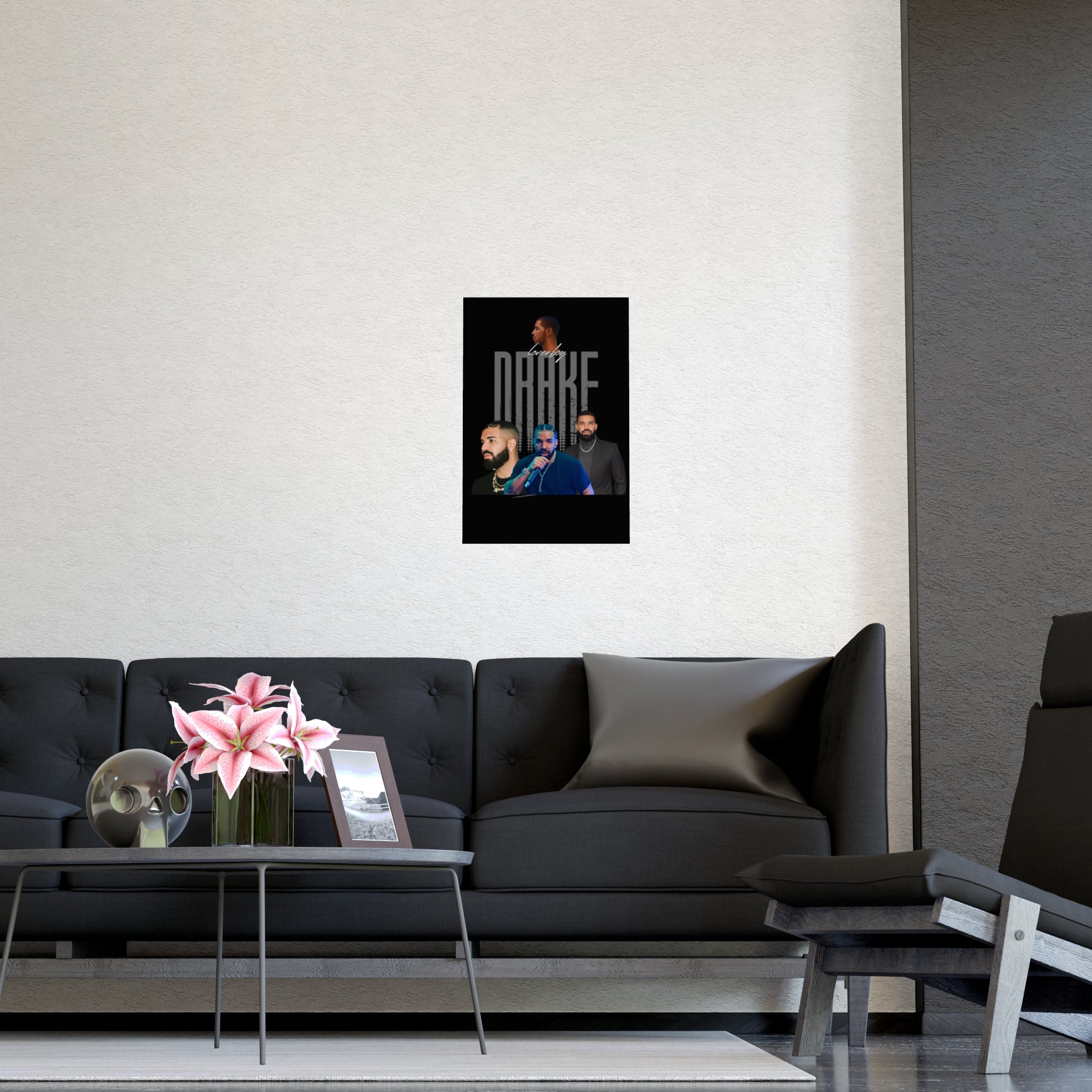 Drake Vertical and Horizontal Matte Posters