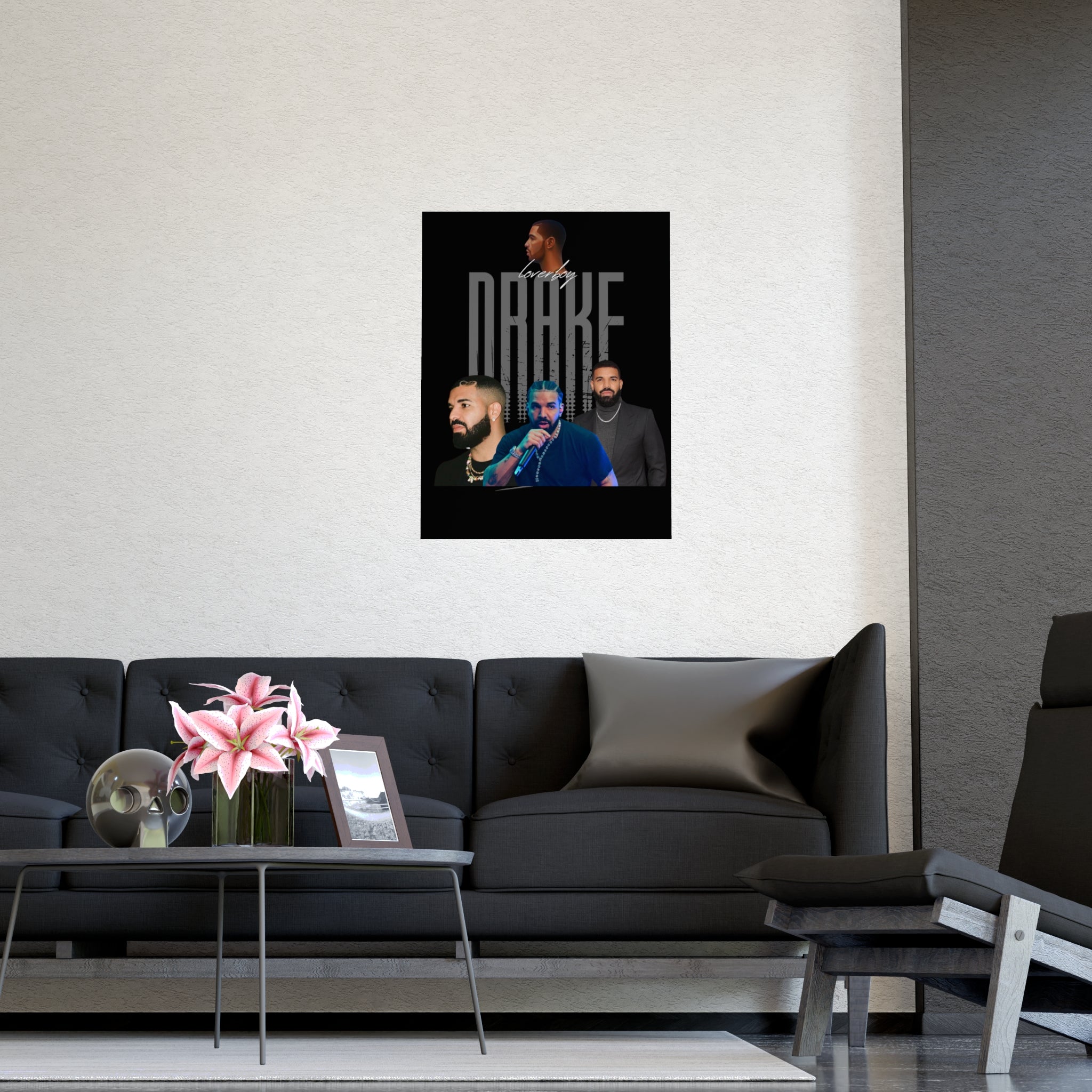 Drake Vertical and Horizontal Matte Posters