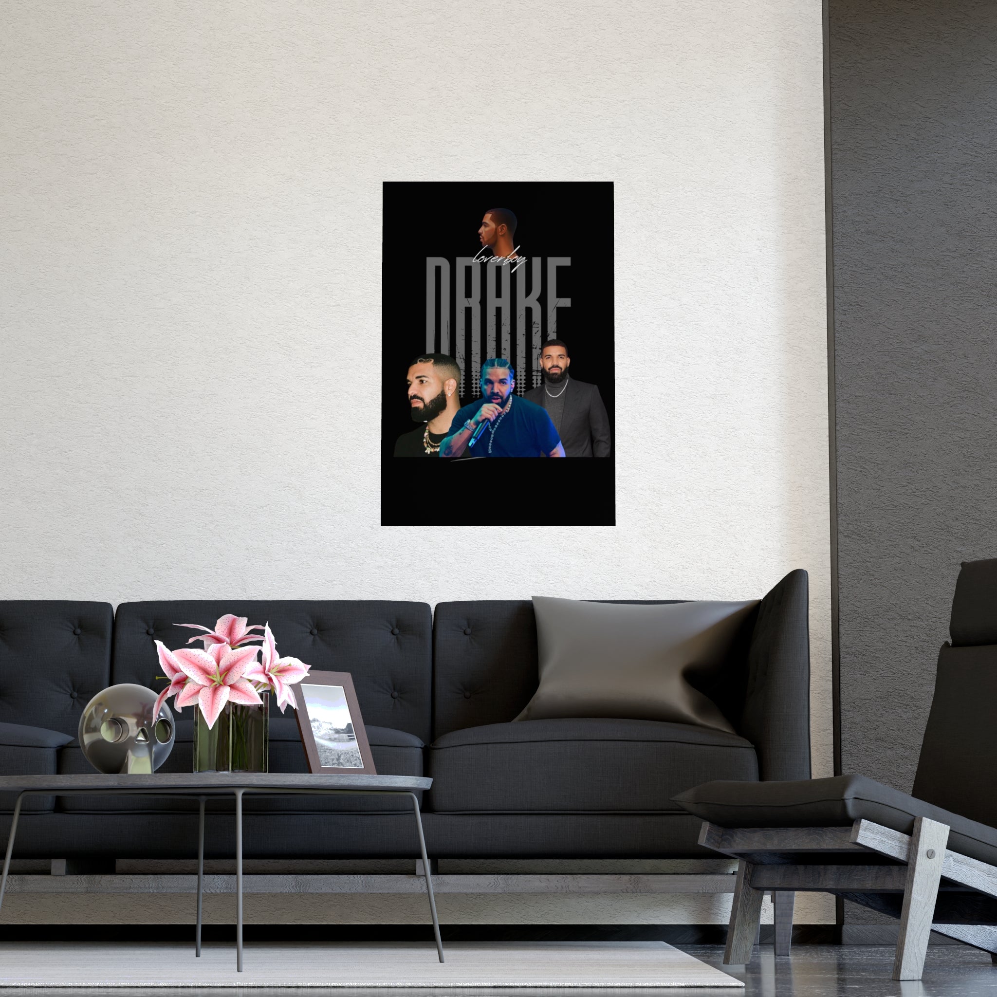 Drake Vertical and Horizontal Matte Posters