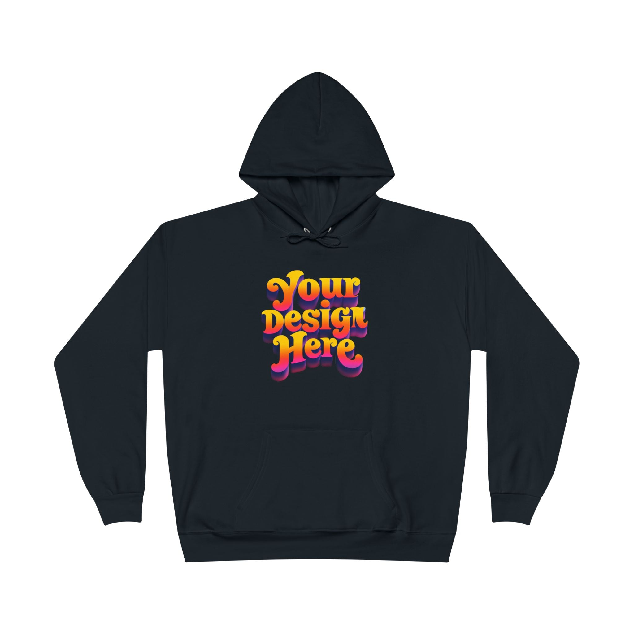 Personalized Unisex Hoodie Custom Eco-Friendly Sweatshirt