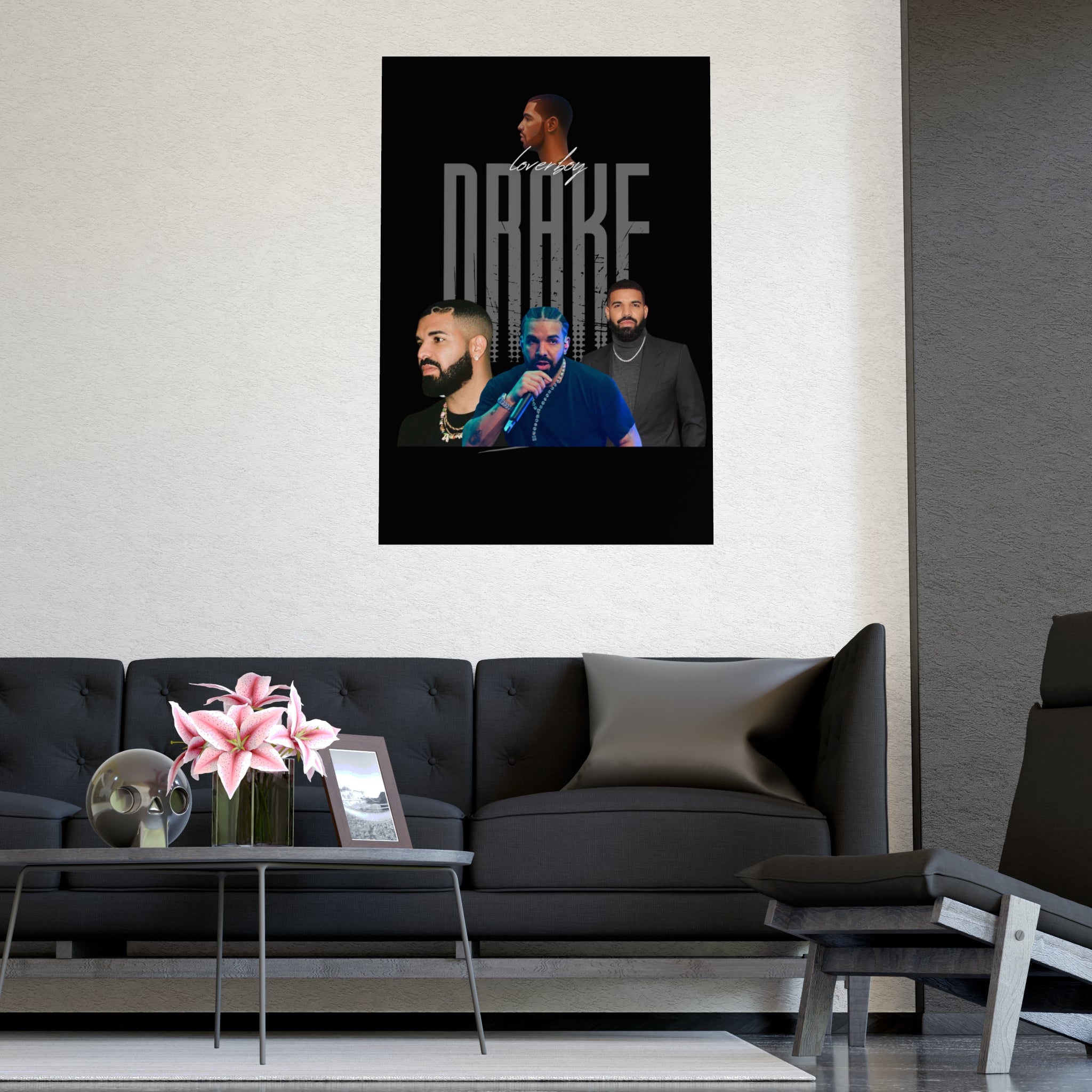 Drake Vertical and Horizontal Matte Posters