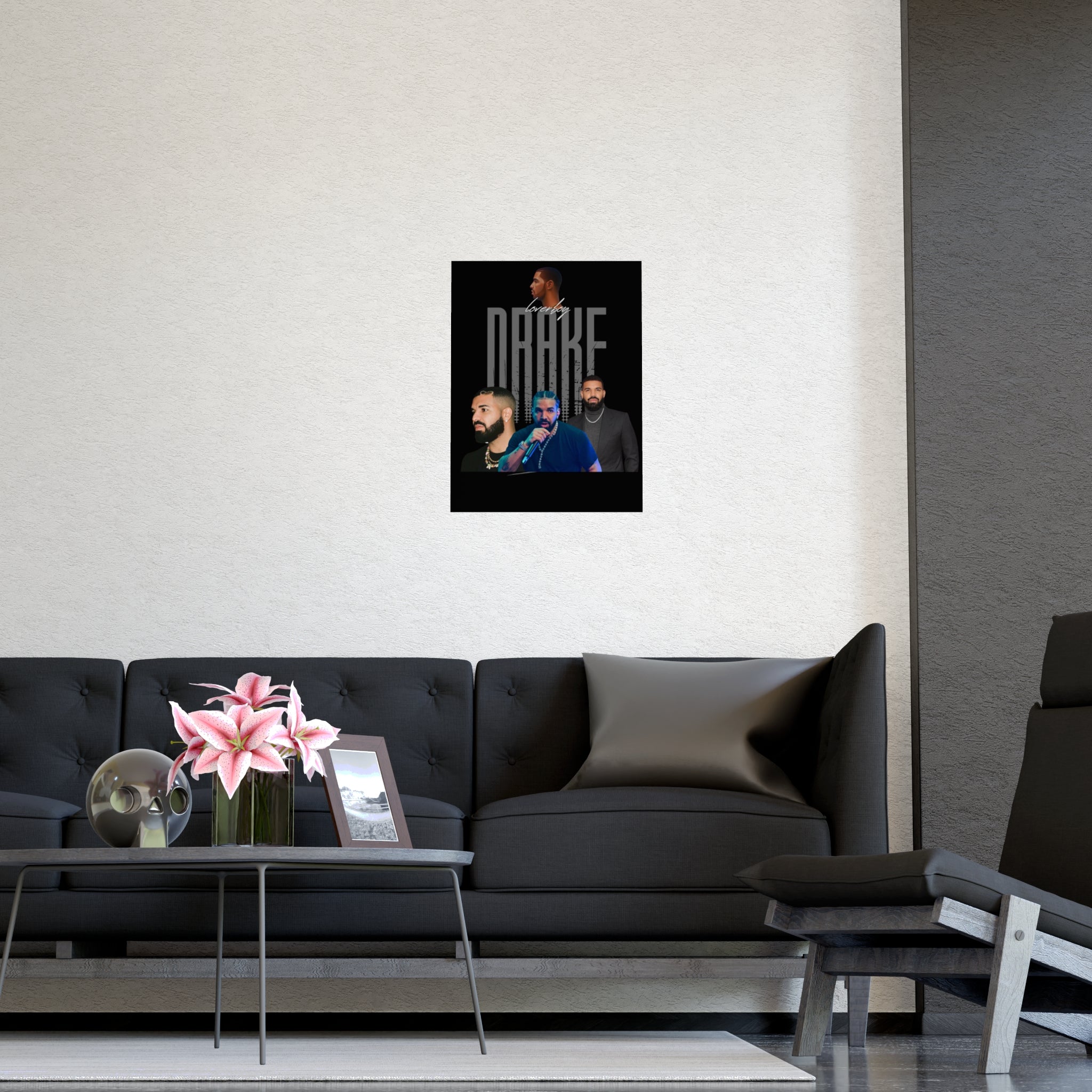 Drake Vertical and Horizontal Matte Posters