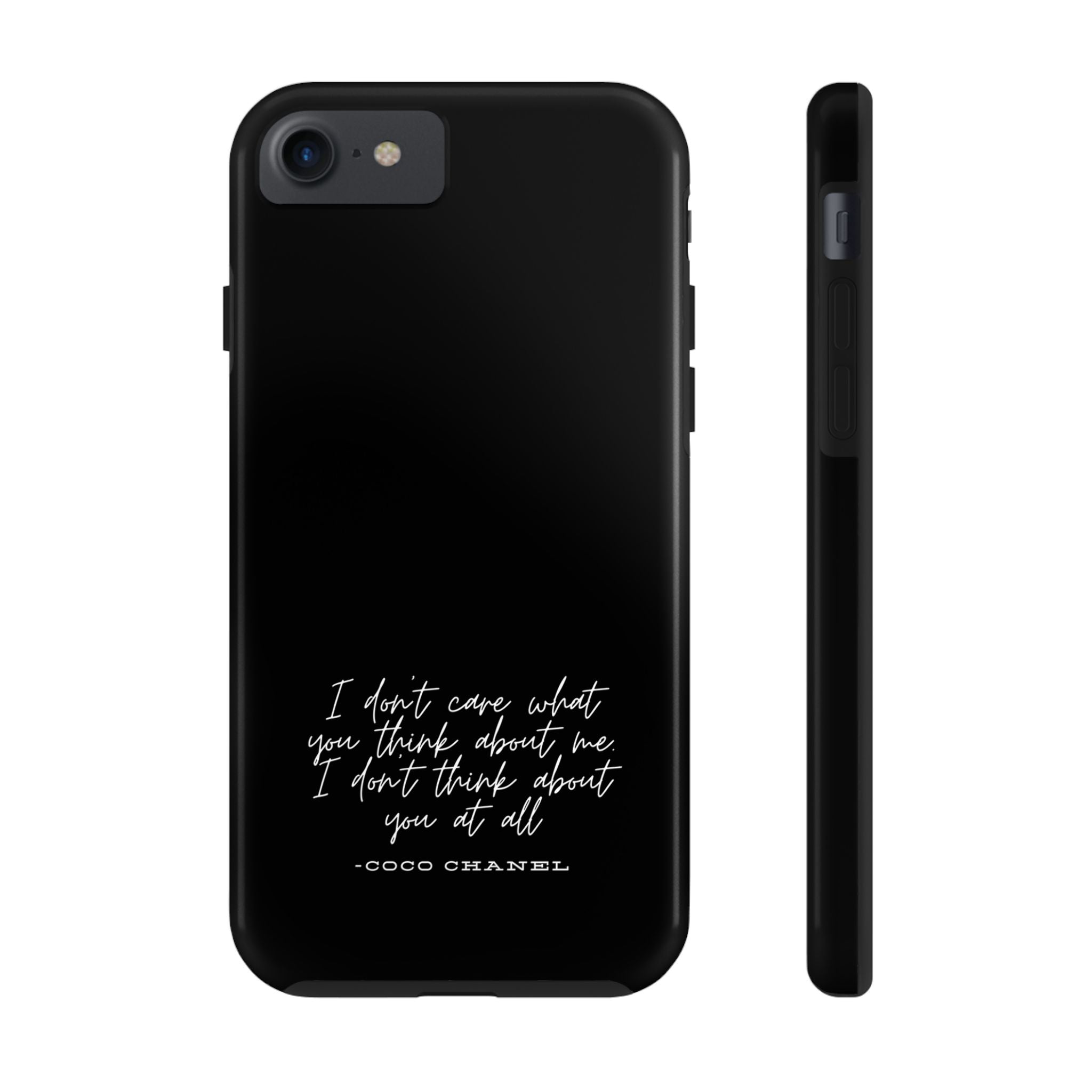 Chic Phone Cases, Fashionable Coco Chanel Quote Phone Case, Luxury Gift for Her, Designer Quote Phone Cover, Stylish Mobile Accessory