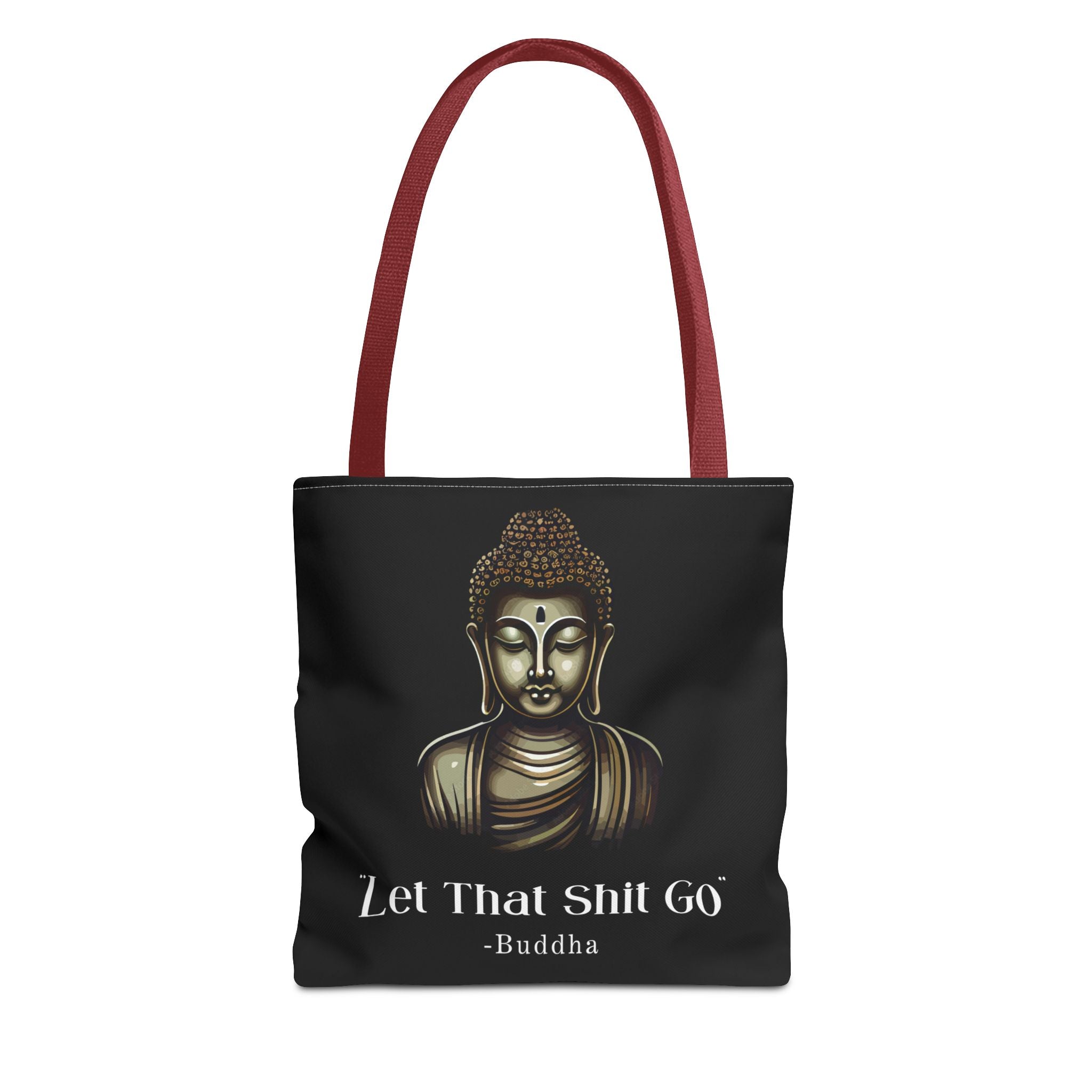 Let That Shit Go Tote Bag | Stylish &amp; Eco Friendly Tote | Zen-Inspired Stress Free Everyday Bag