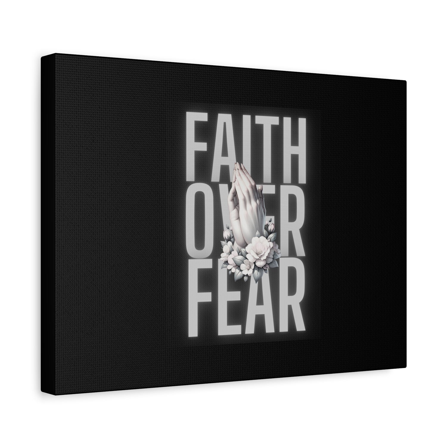 Faith over Fear Matte Canvas 1.25 in