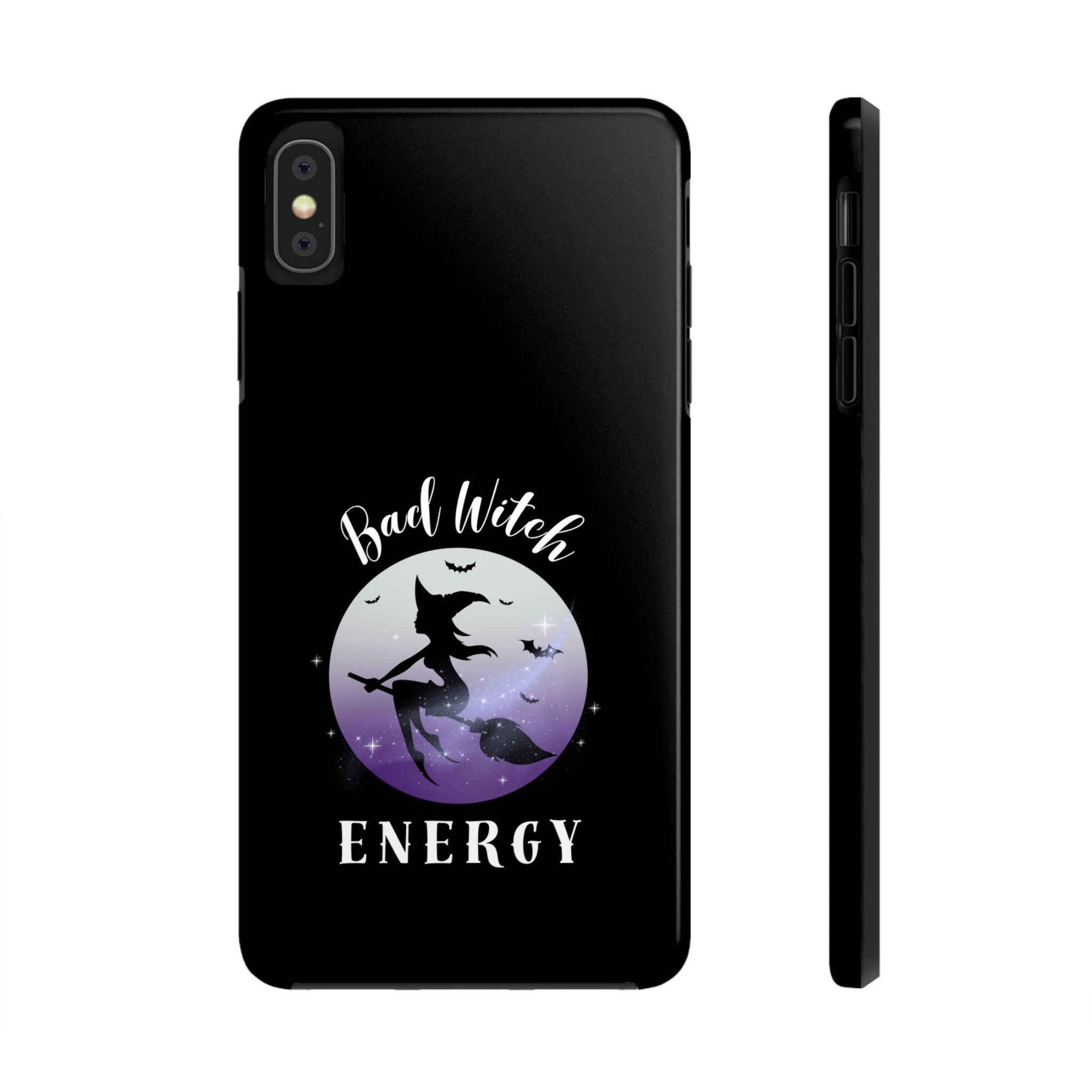 Bad Witch Energy Phone Case | Trendy Protective Case for Spooky Season Lovers