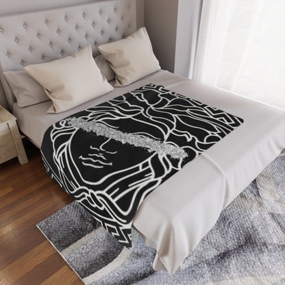 Luxury Medusa Head Microfiber Blanket