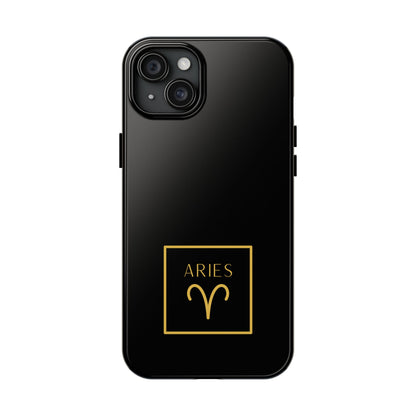 Aries Zodiac Symbol Design Shockproof and Scratch Resistant Phone Case