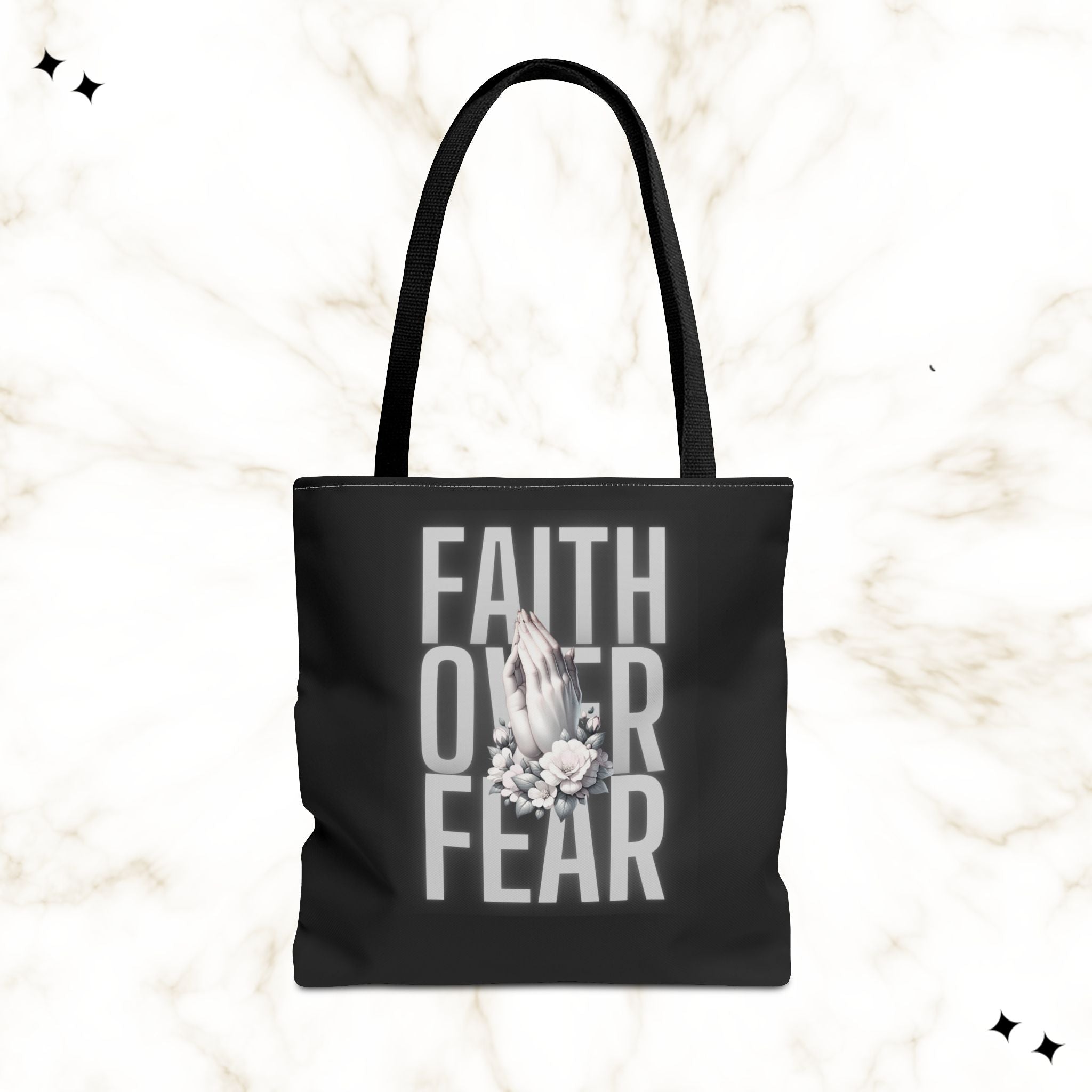 Faith Over Fear Tote Bag