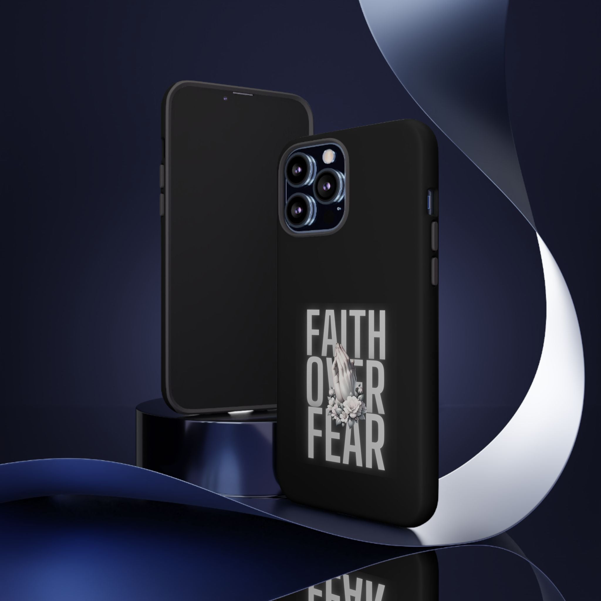 Faith over Fear Tough Phone Case