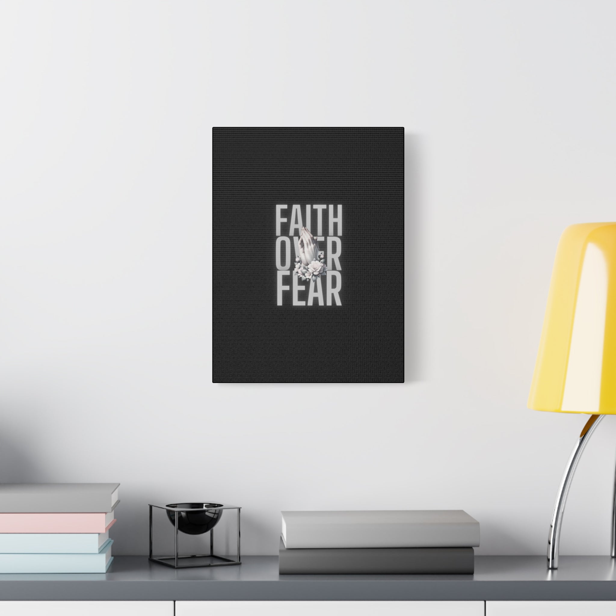 Faith over Fear Matte Canvas 1.25 in