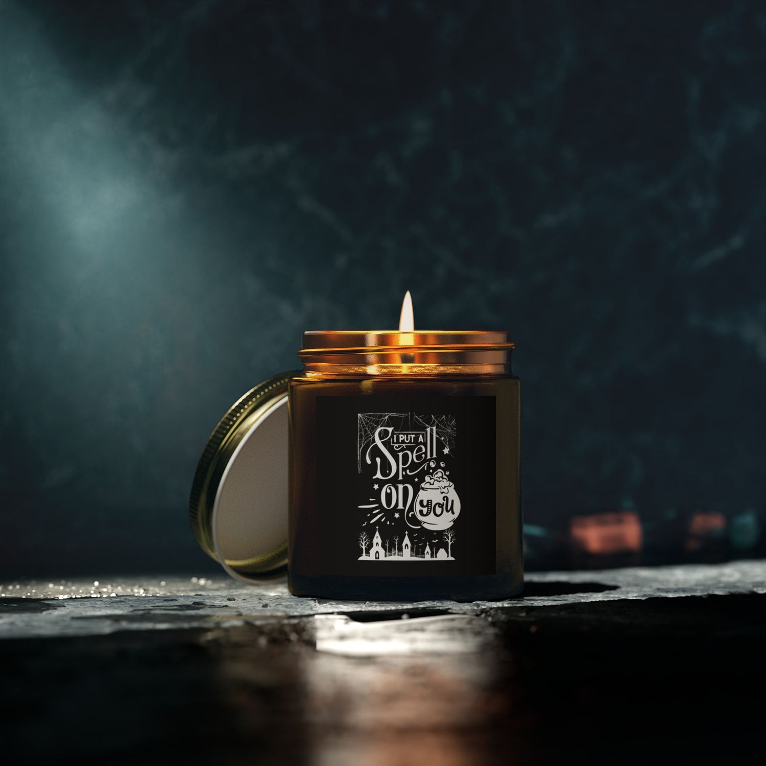 I Put a Spell on You Halloween Candle - Spooky Chic Scented Candle - Perfect Fall Home Decor