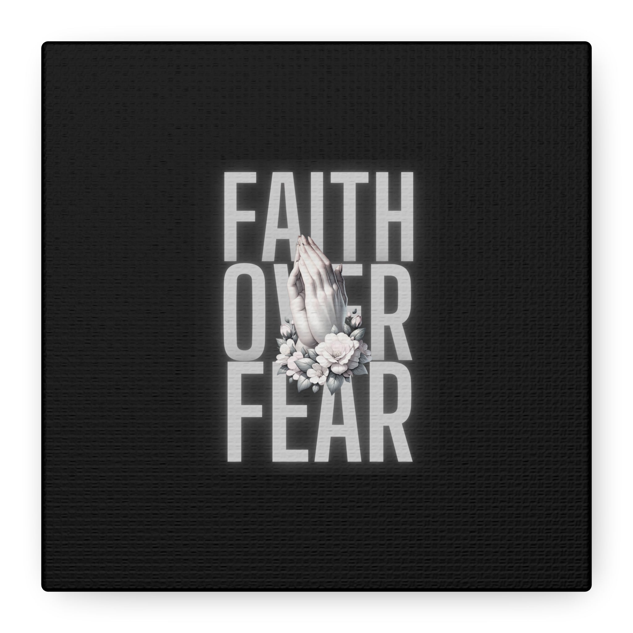 Faith over Fear Matte Canvas 1.25 in