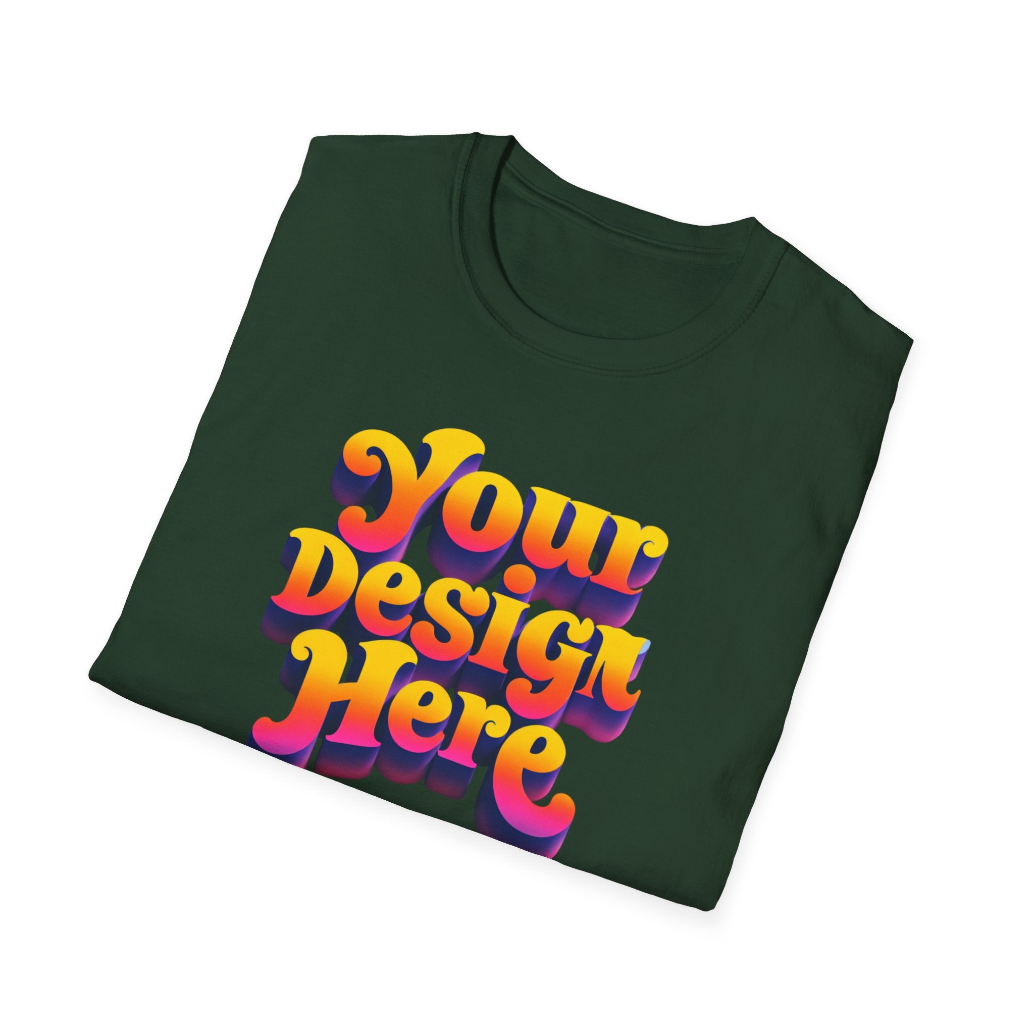 Custom Personalized Unisex Softstyle T-Shirt