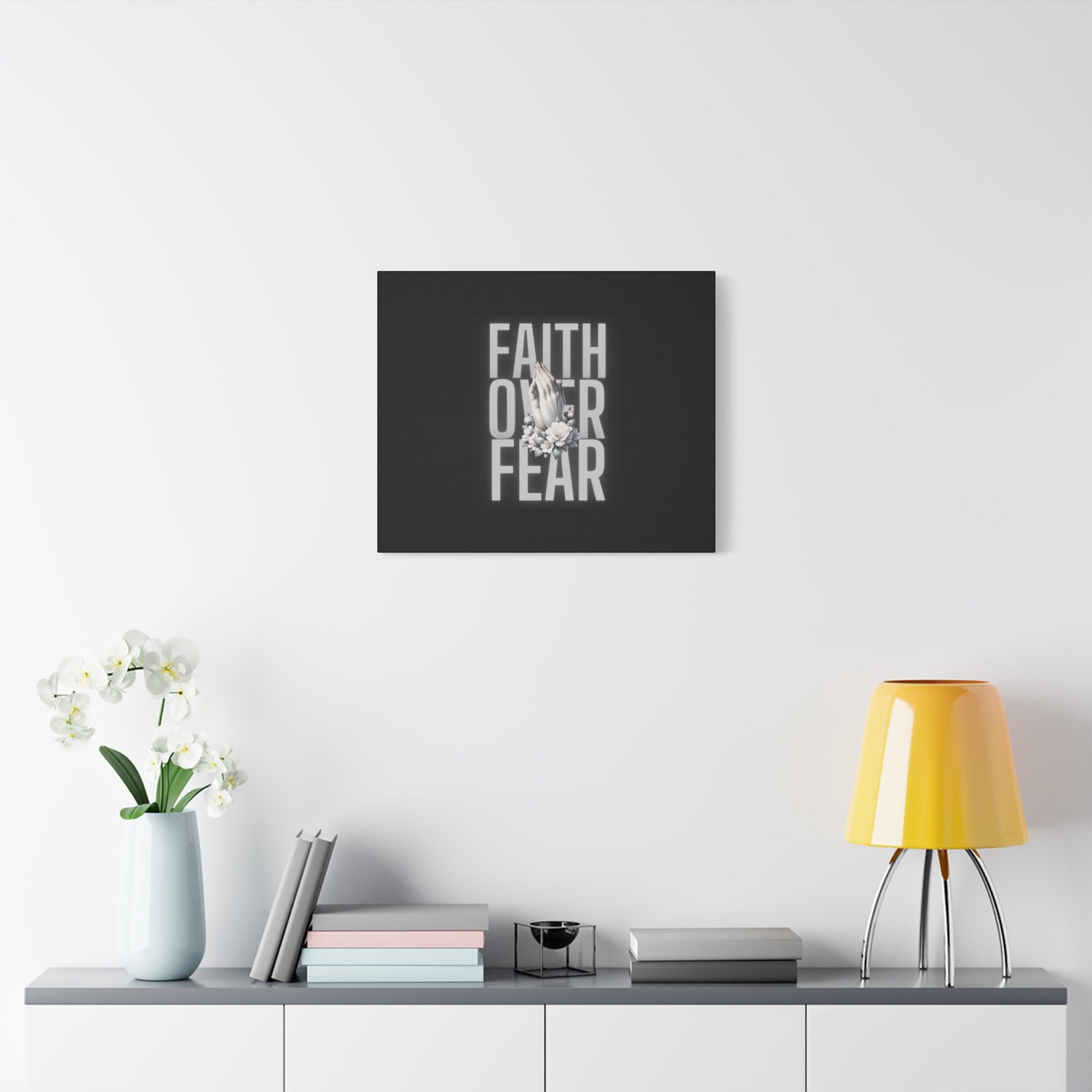 Faith over Fear Matte Canvas 1.25 in