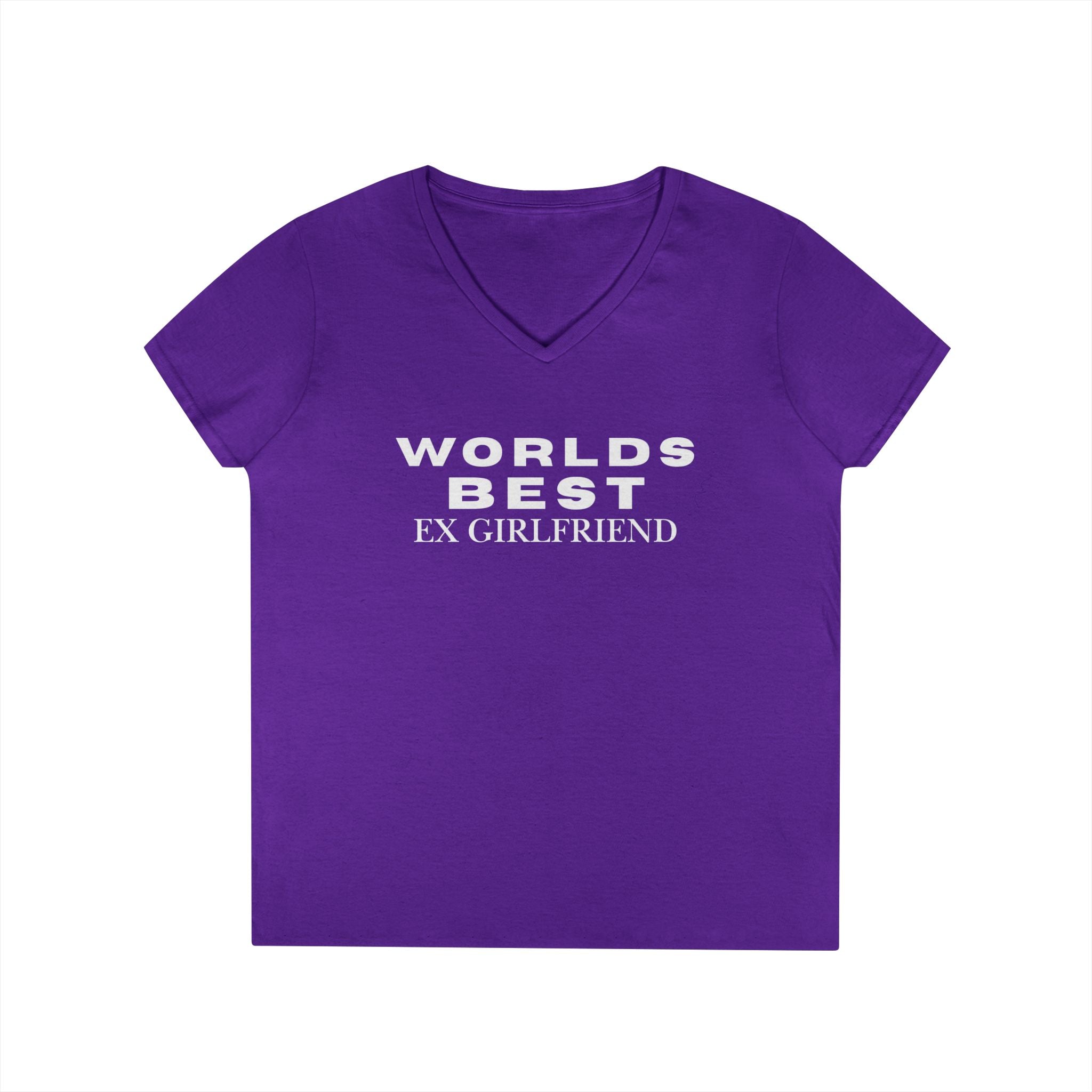 Worlds Best Ex Girlfriend V-Neck Tee