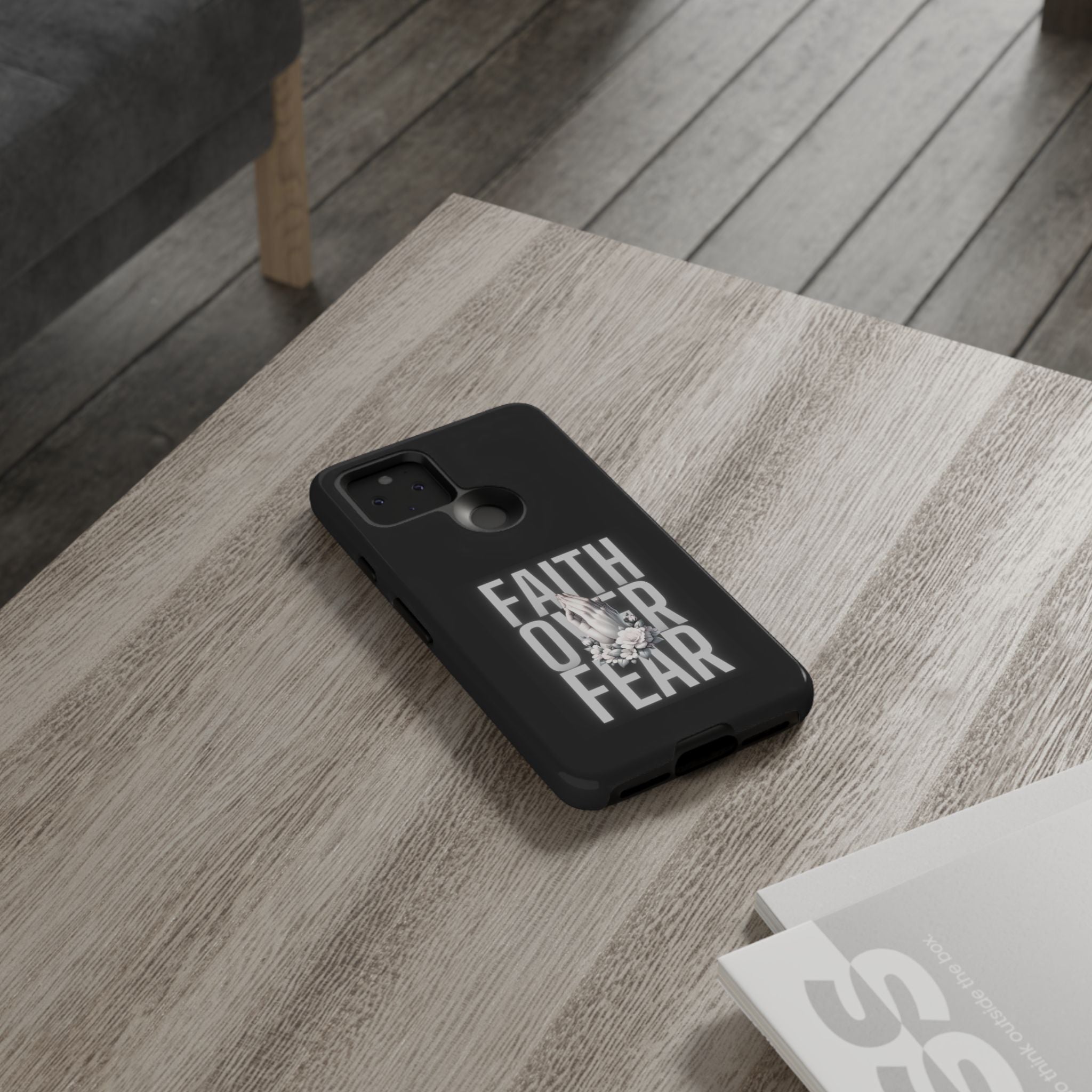 Faith over Fear Tough Phone Case