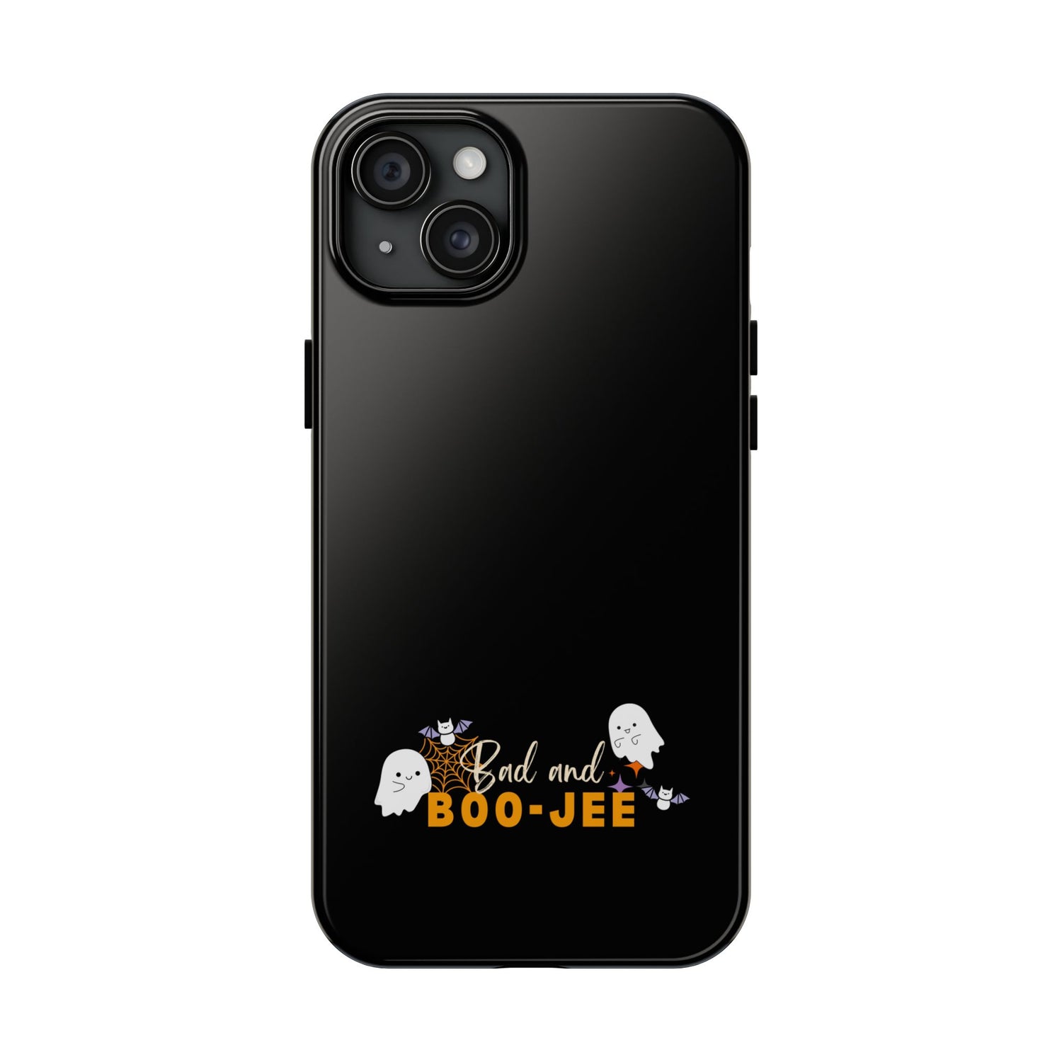 Bad and Boo jee Halloween Phone Case | Trendy &amp; Protective Case for Spooky Season Lovers