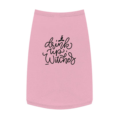 Drink up witches! Halloween Pet Tank Top