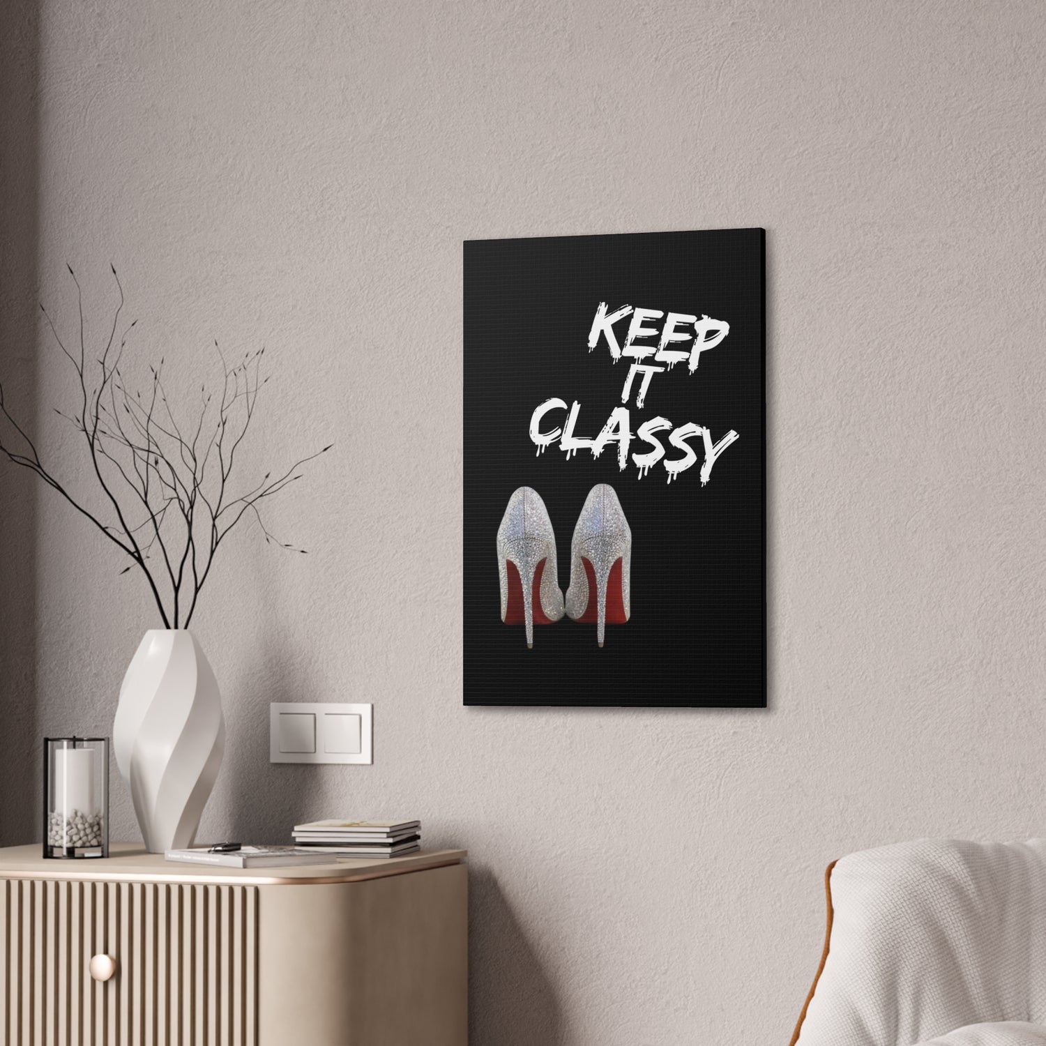 Keep It Classy High Heels Home Decor Wall Art