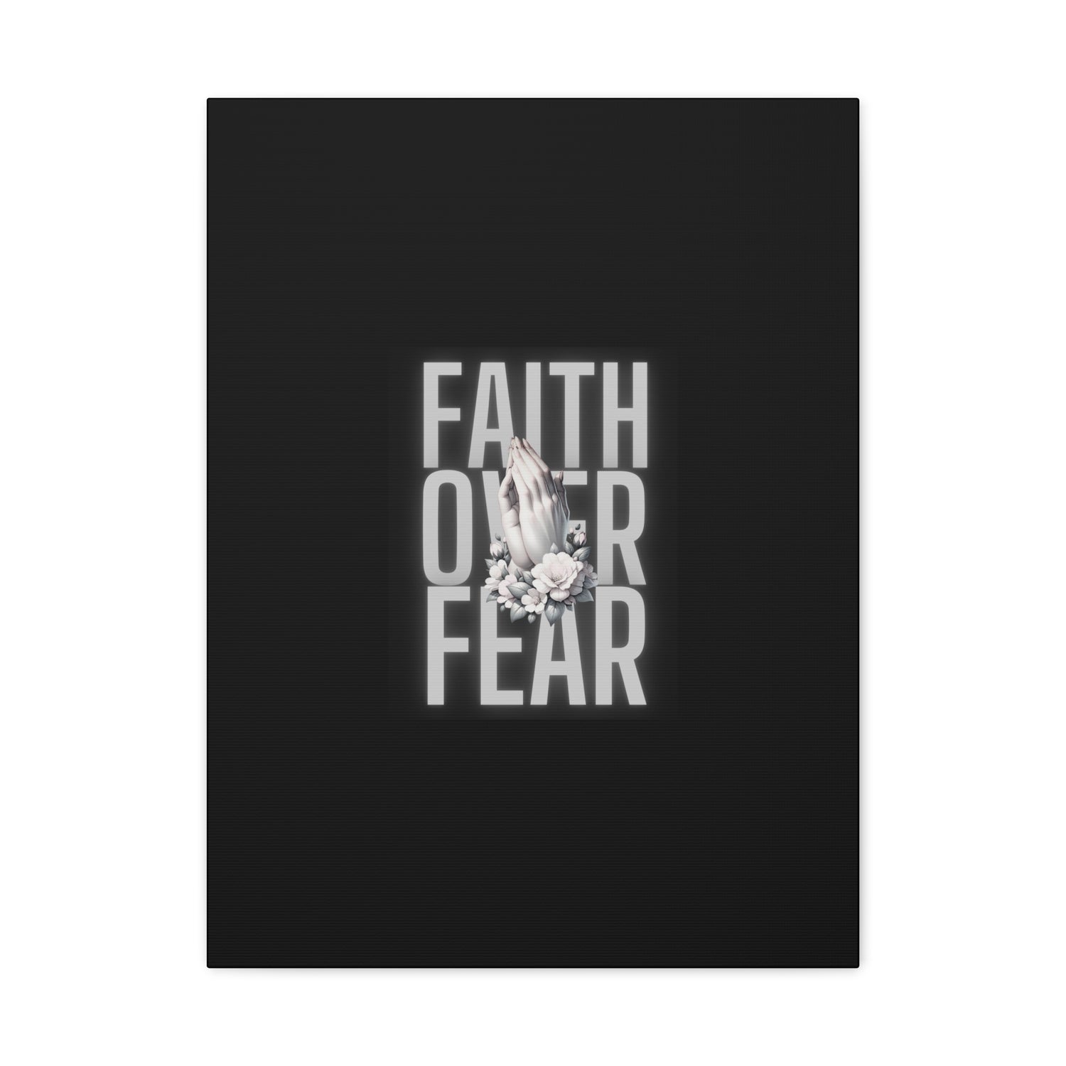 Faith over Fear Matte Canvas 1.25 in