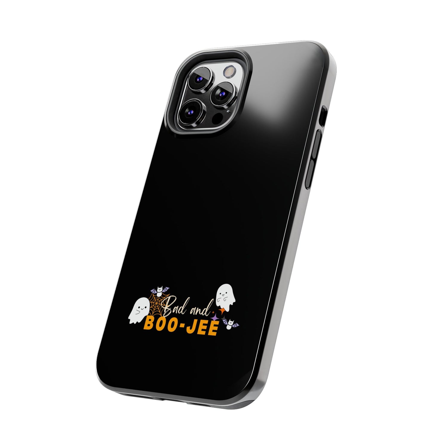 Bad and Boo jee Halloween Phone Case | Trendy &amp; Protective Case for Spooky Season Lovers