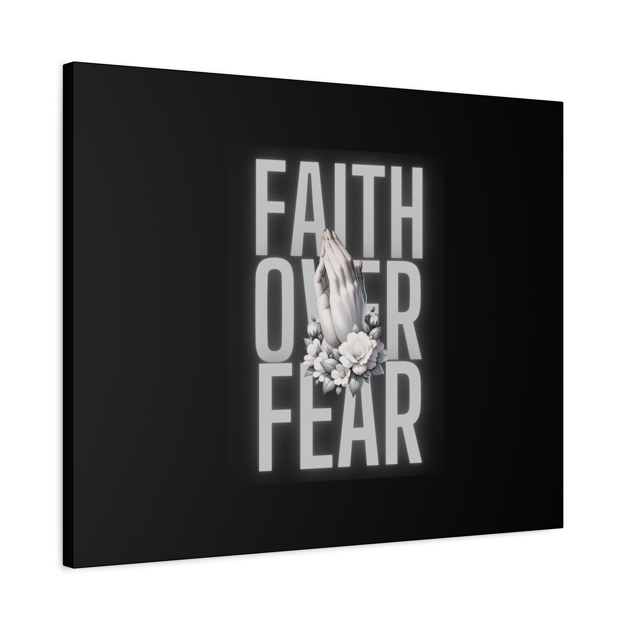 Faith over Fear Matte Canvas 1.25 in