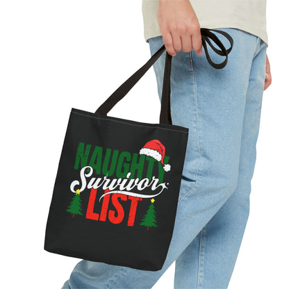 Naughty List Survivor Tote Bag