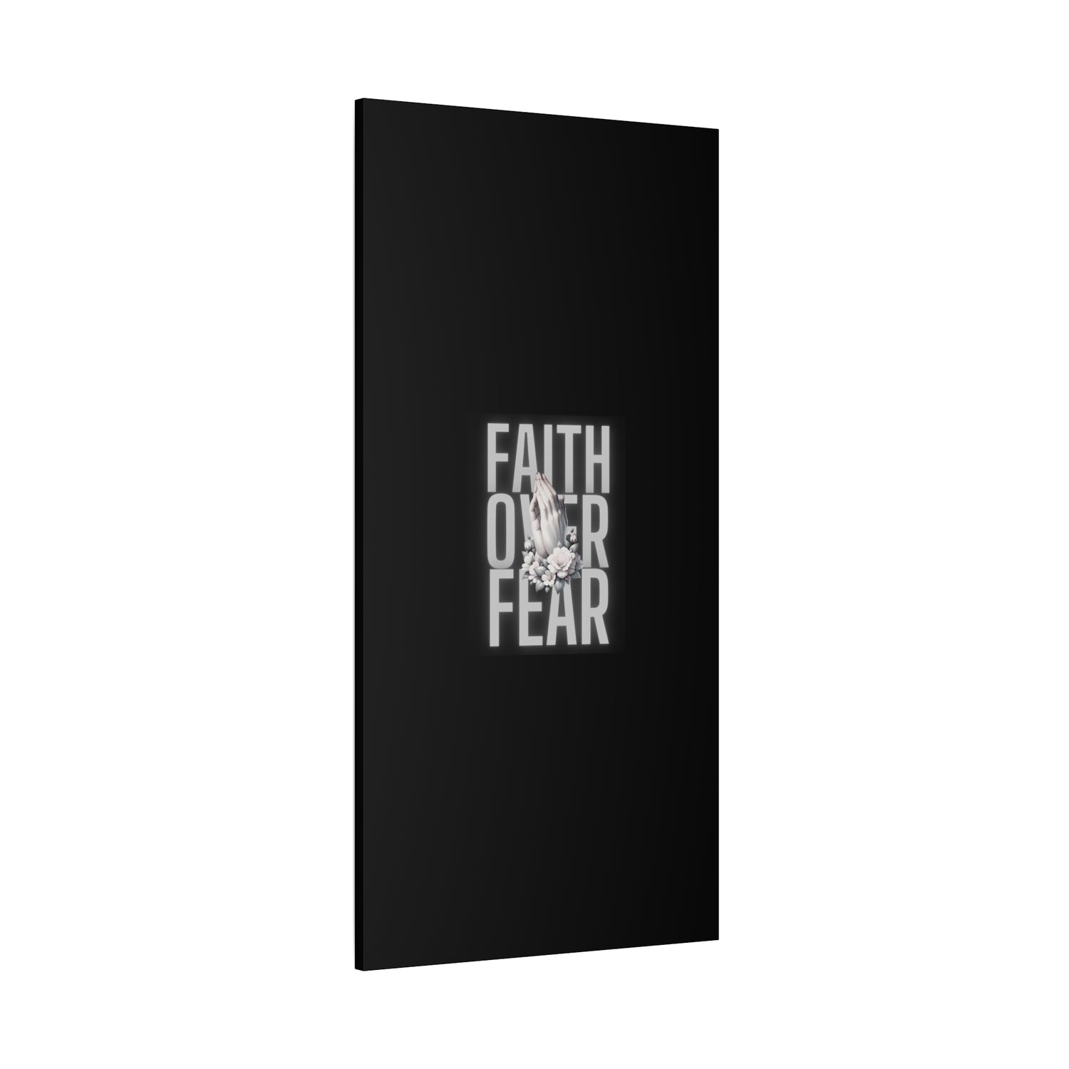 Faith over Fear Matte Canvas 1.25 in