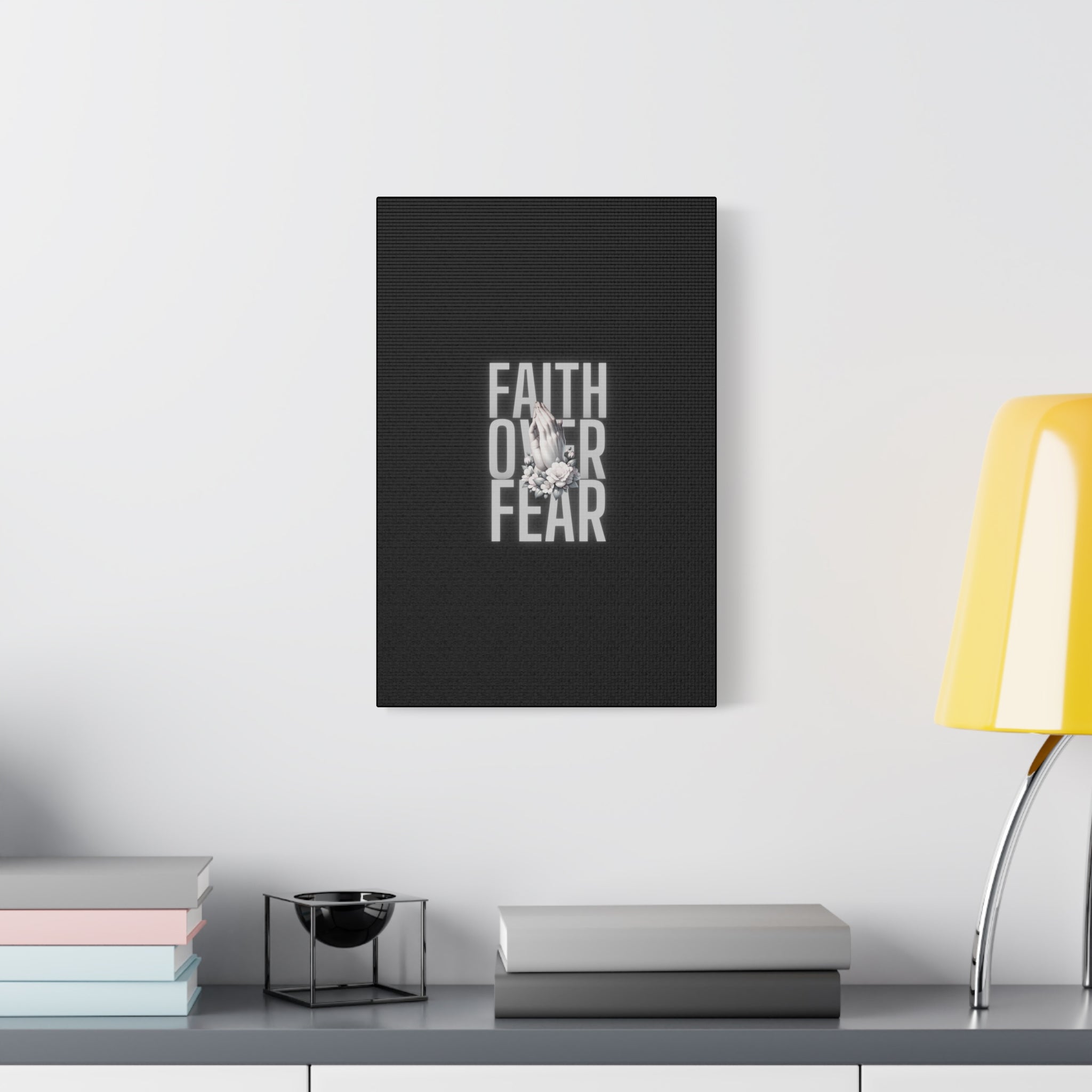 Faith over Fear Matte Canvas 1.25 in