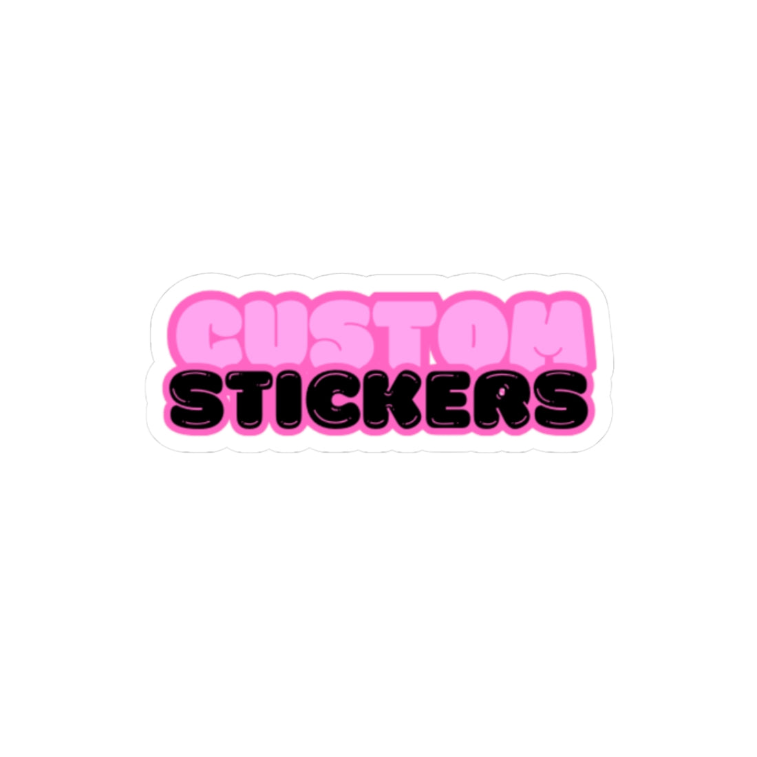 Personalized Custom Kiss-Cut Stickers Customizable