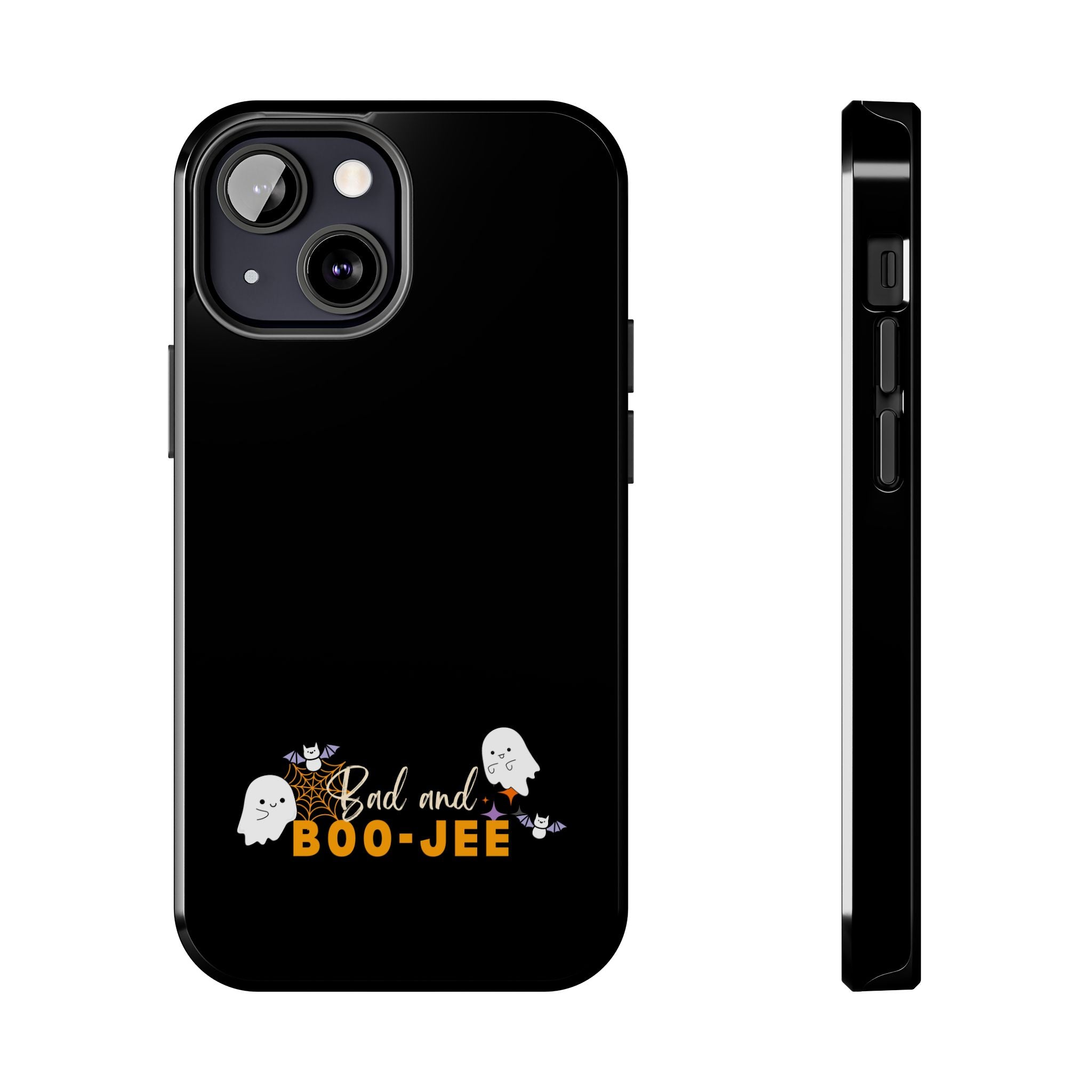 Bad and Boo jee Halloween Phone Case | Trendy &amp; Protective Case for Spooky Season Lovers