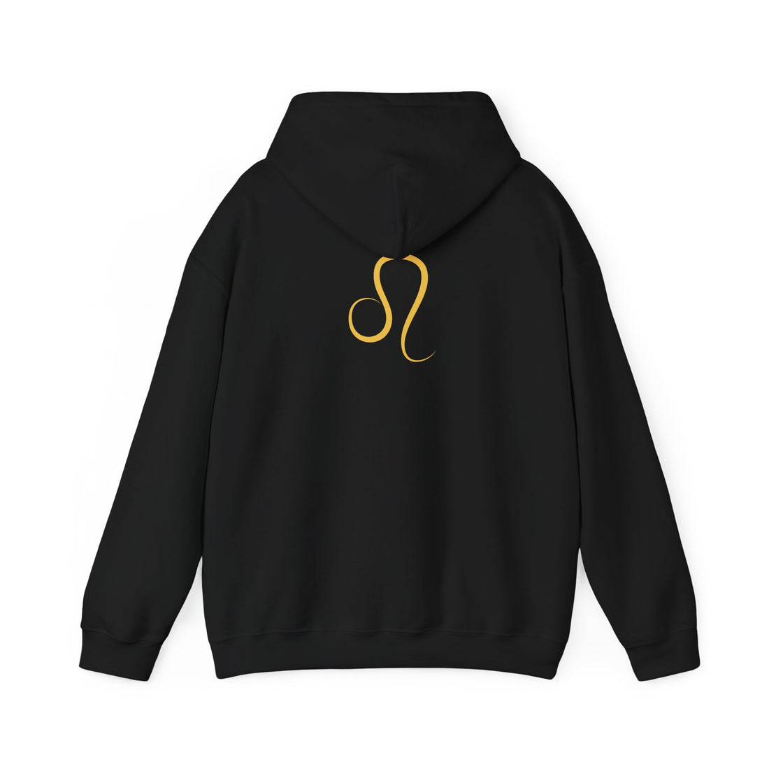 Leo Zodiac Black Hoodie