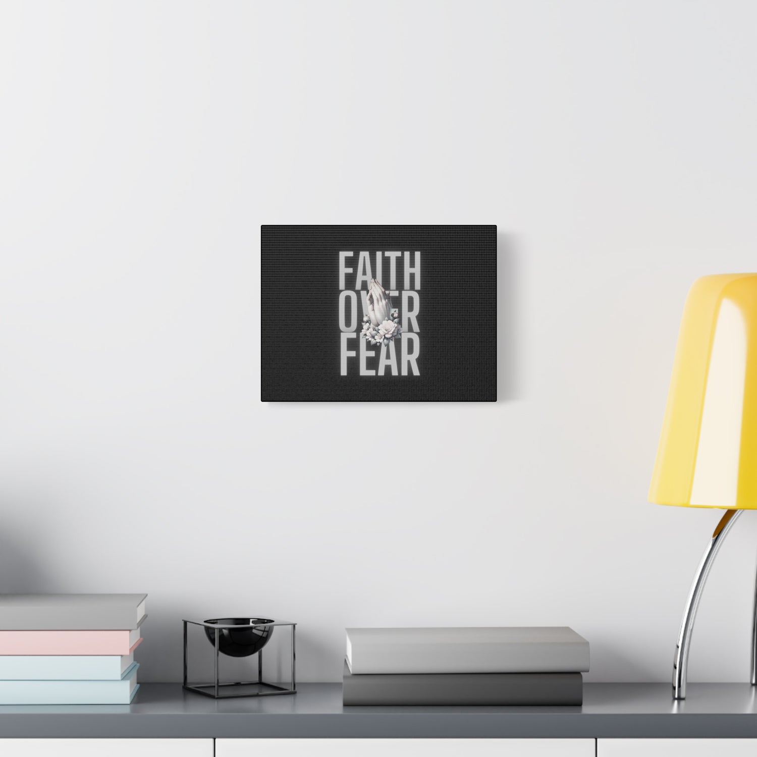 Faith over Fear Matte Canvas 1.25 in