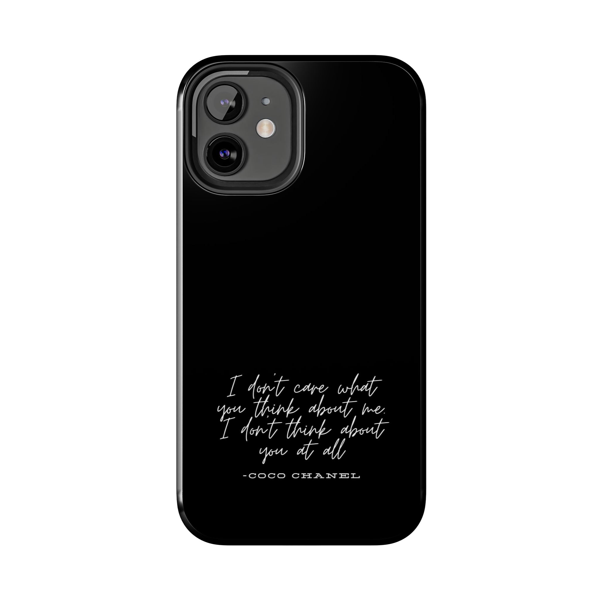 Chic Phone Cases, Fashionable Coco Chanel Quote Phone Case, Luxury Gift for Her, Designer Quote Phone Cover, Stylish Mobile Accessory