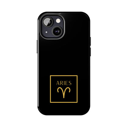 Aries Zodiac Symbol Design Shockproof and Scratch Resistant Phone Case