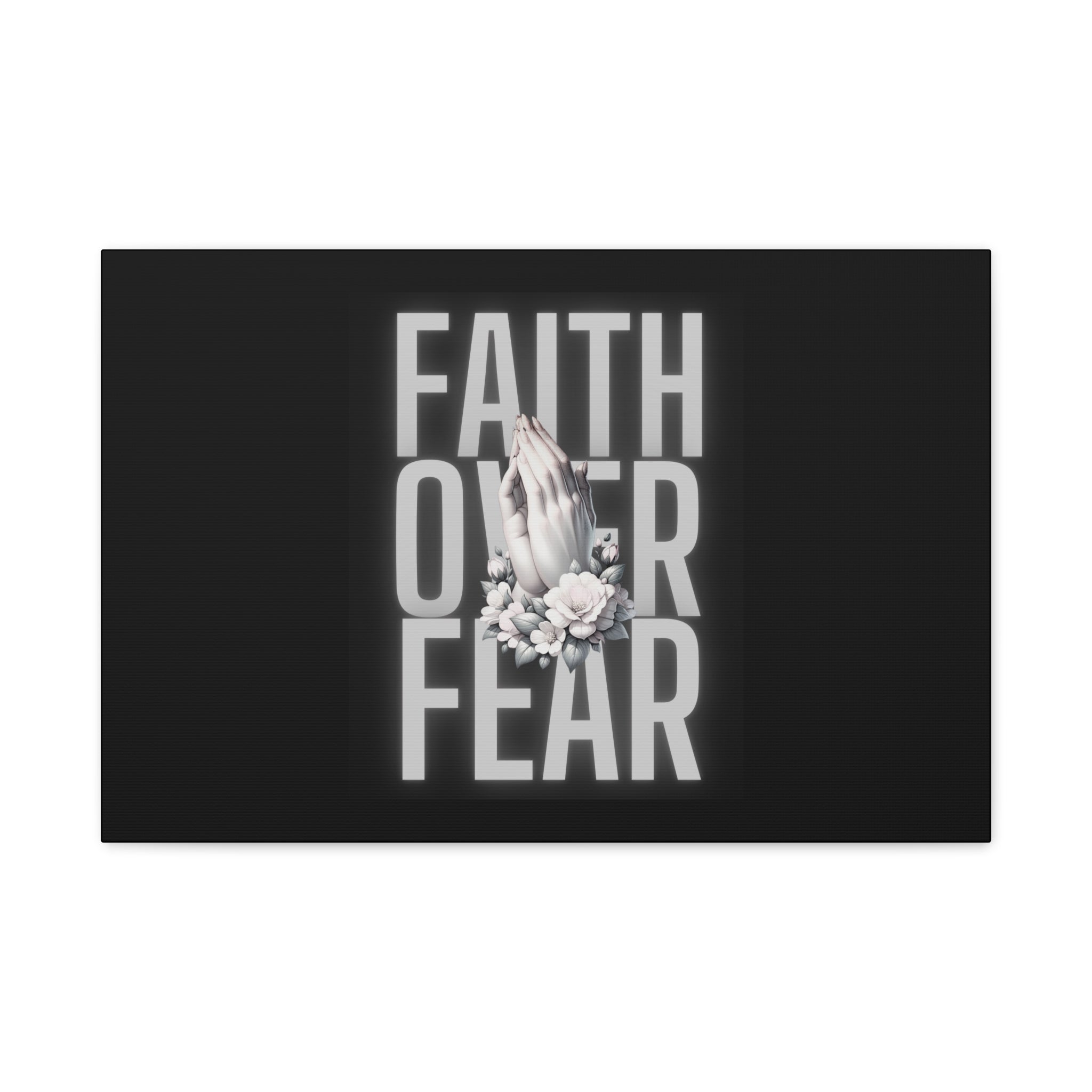 Faith over Fear Matte Canvas 1.25 in