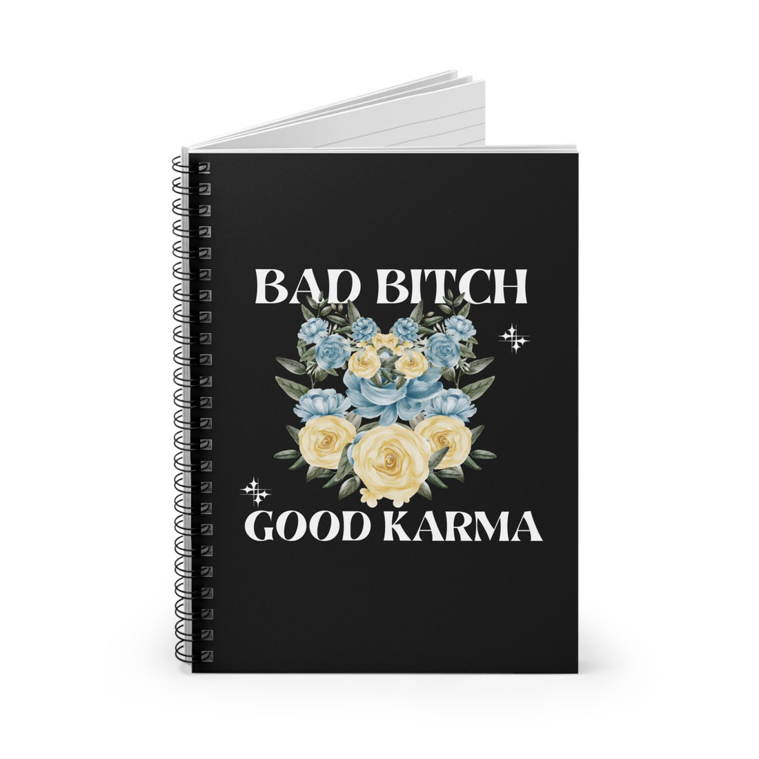 Bad Btch Good Karma Spiral Notebook Ruled Line