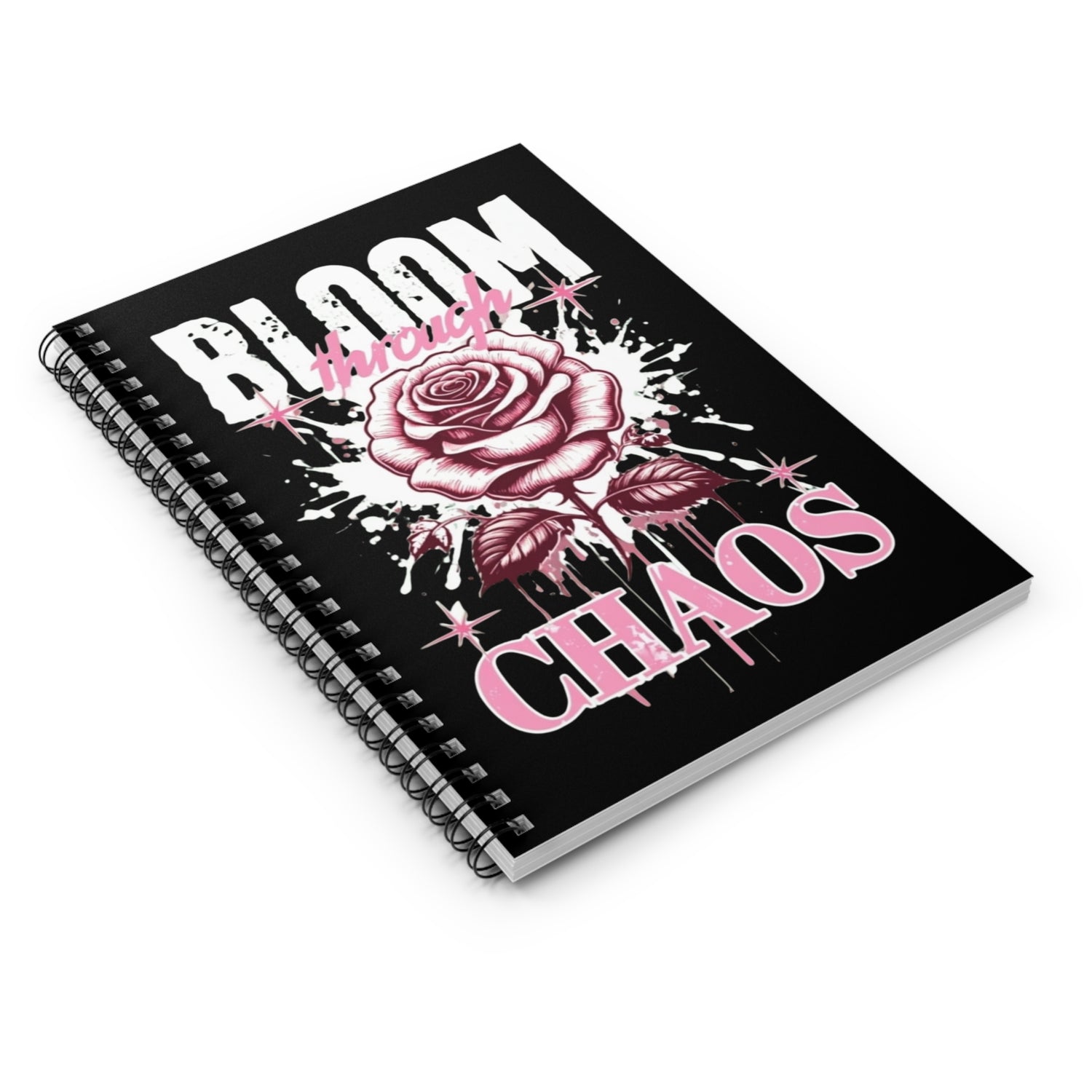 Bloom Through Chaos Motivational Journal