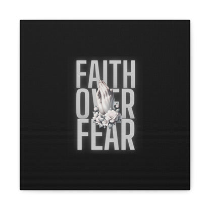 Faith over Fear Matte Canvas 1.25 in