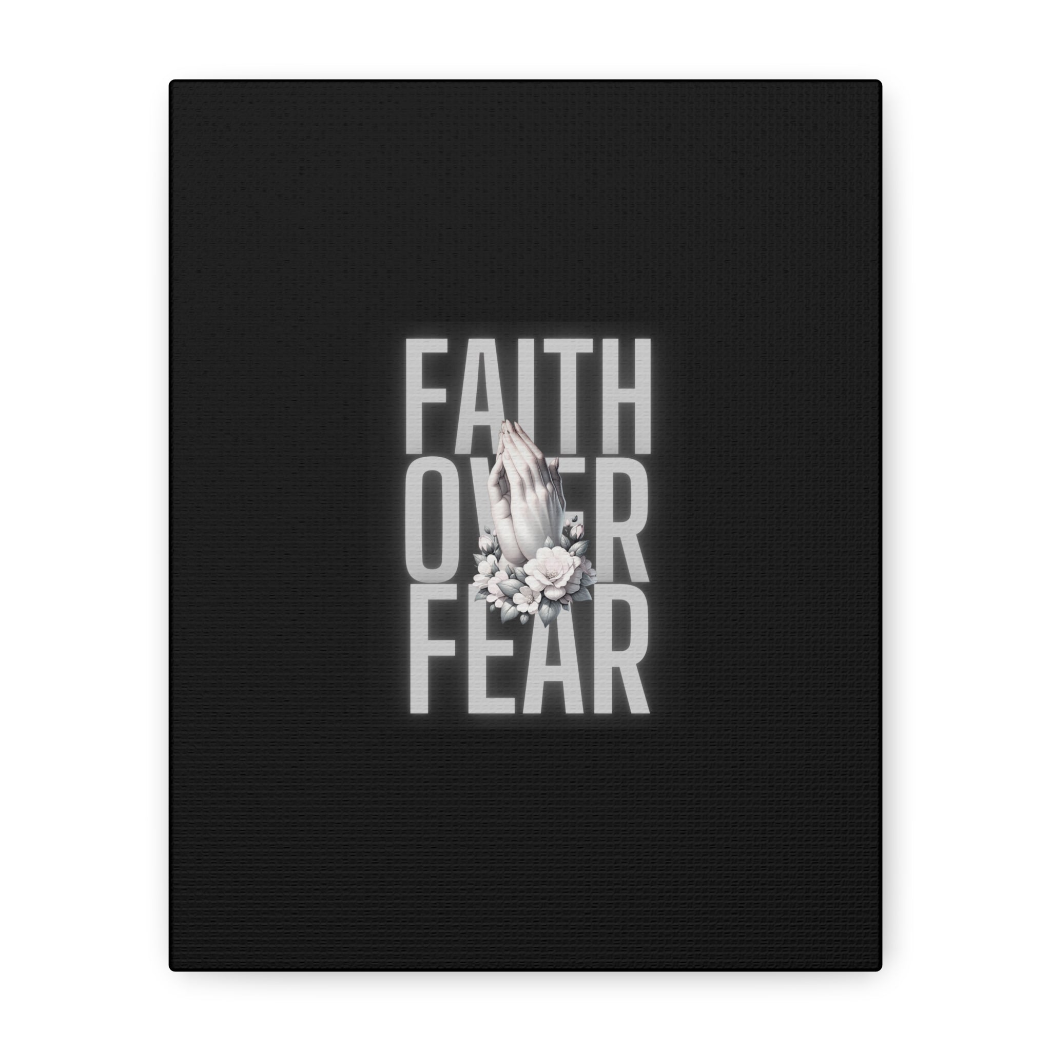 Faith over Fear Matte Canvas 1.25 in