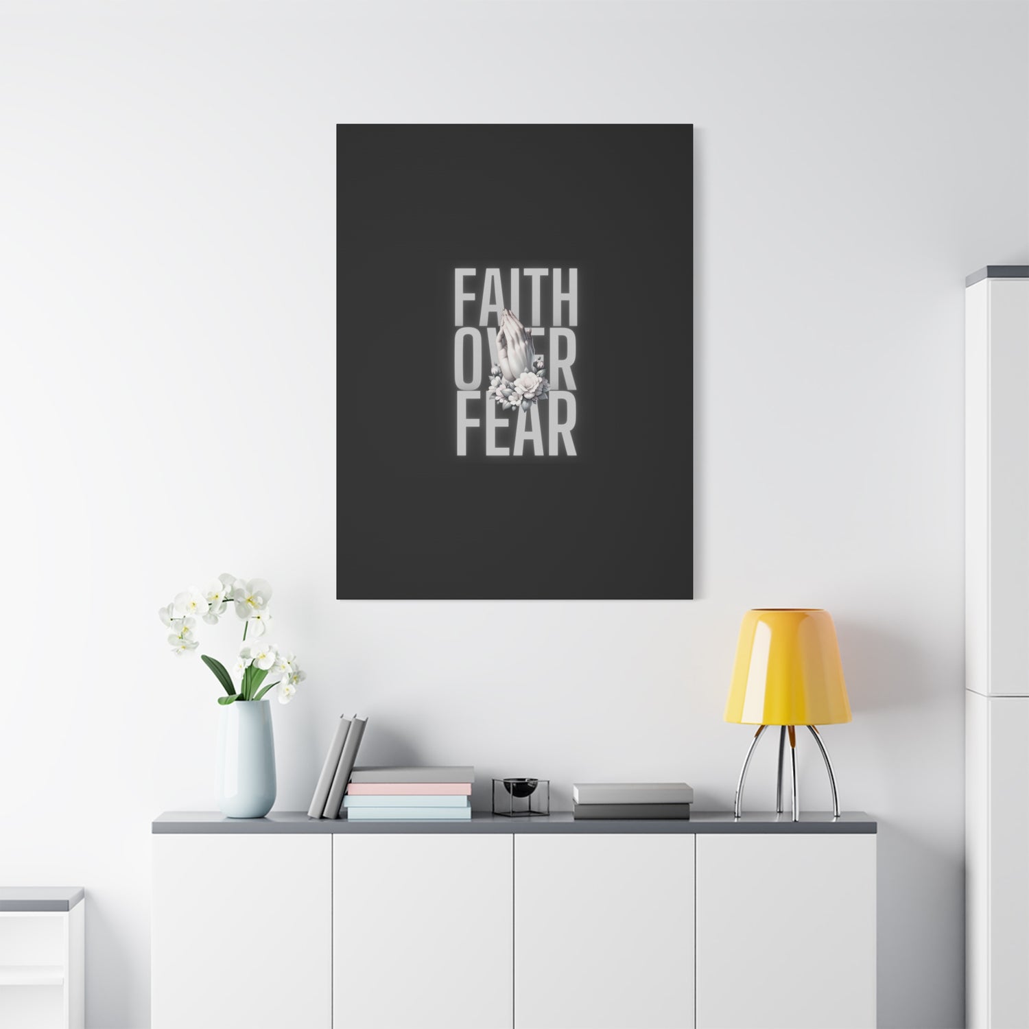 Faith over Fear Matte Canvas 1.25 in