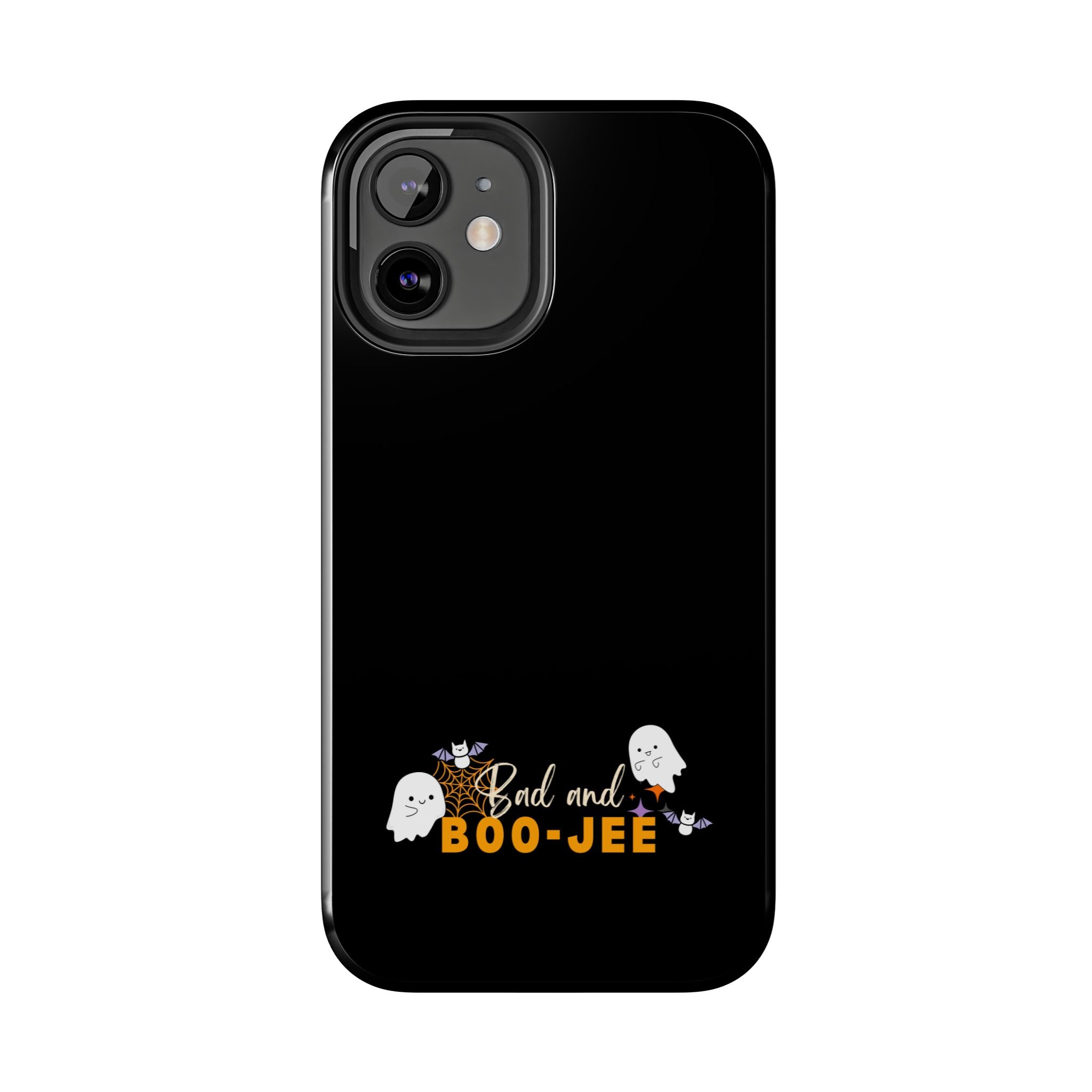 Bad and Boo jee Halloween Phone Case | Trendy &amp; Protective Case for Spooky Season Lovers