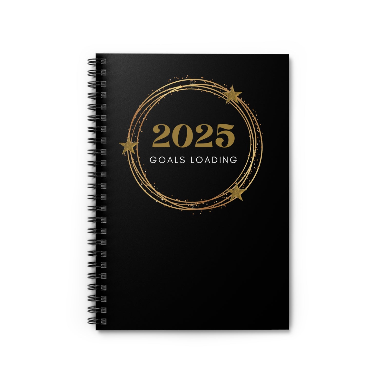 2025 Goals Spiral Notebook Ruled Line