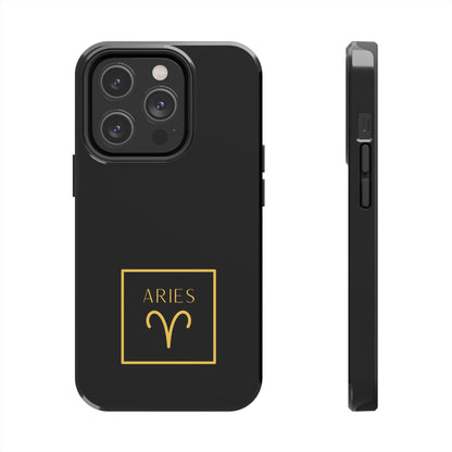 Aries Zodiac Symbol Design Shockproof and Scratch Resistant Phone Case