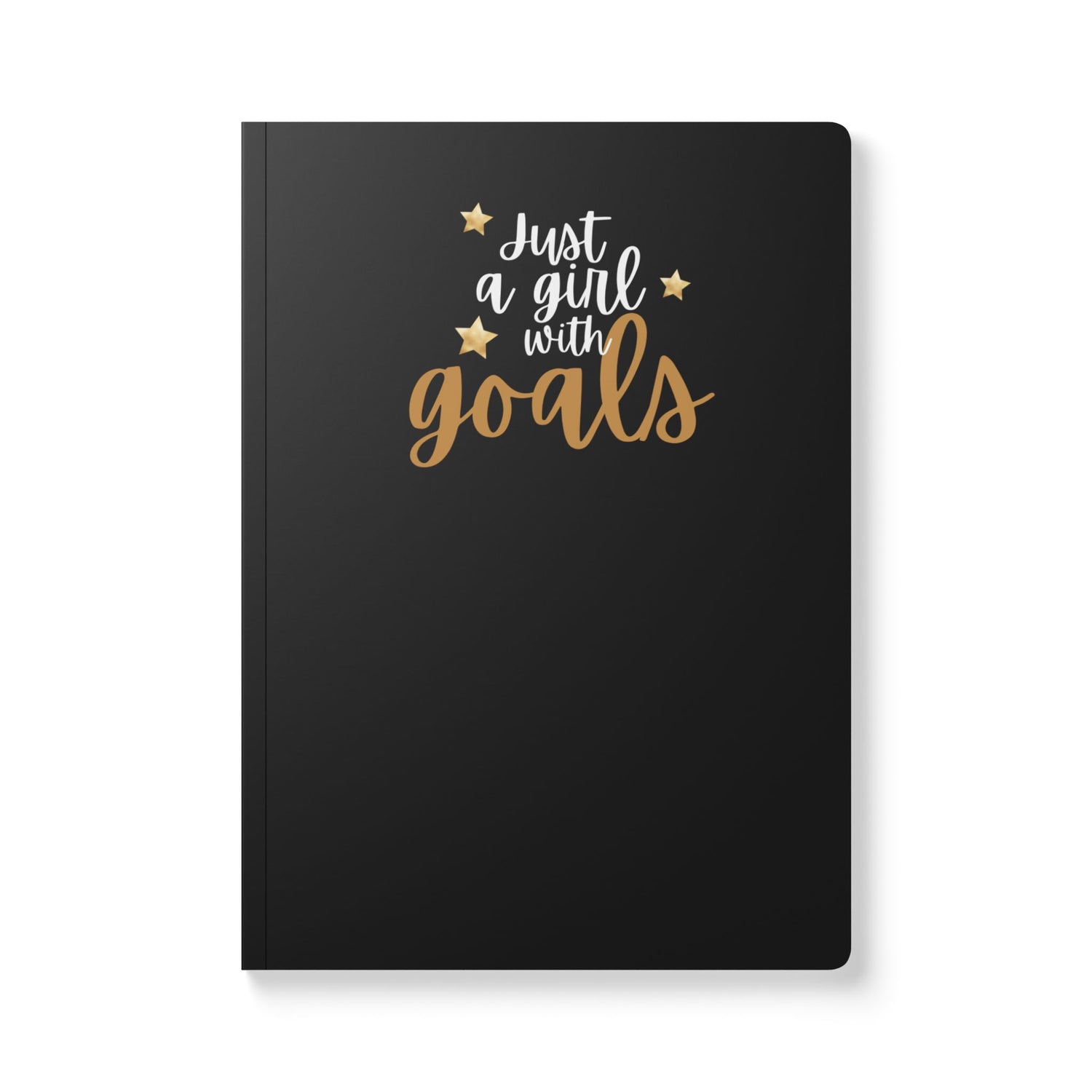 Just a Girl with Goals Softcover Journal