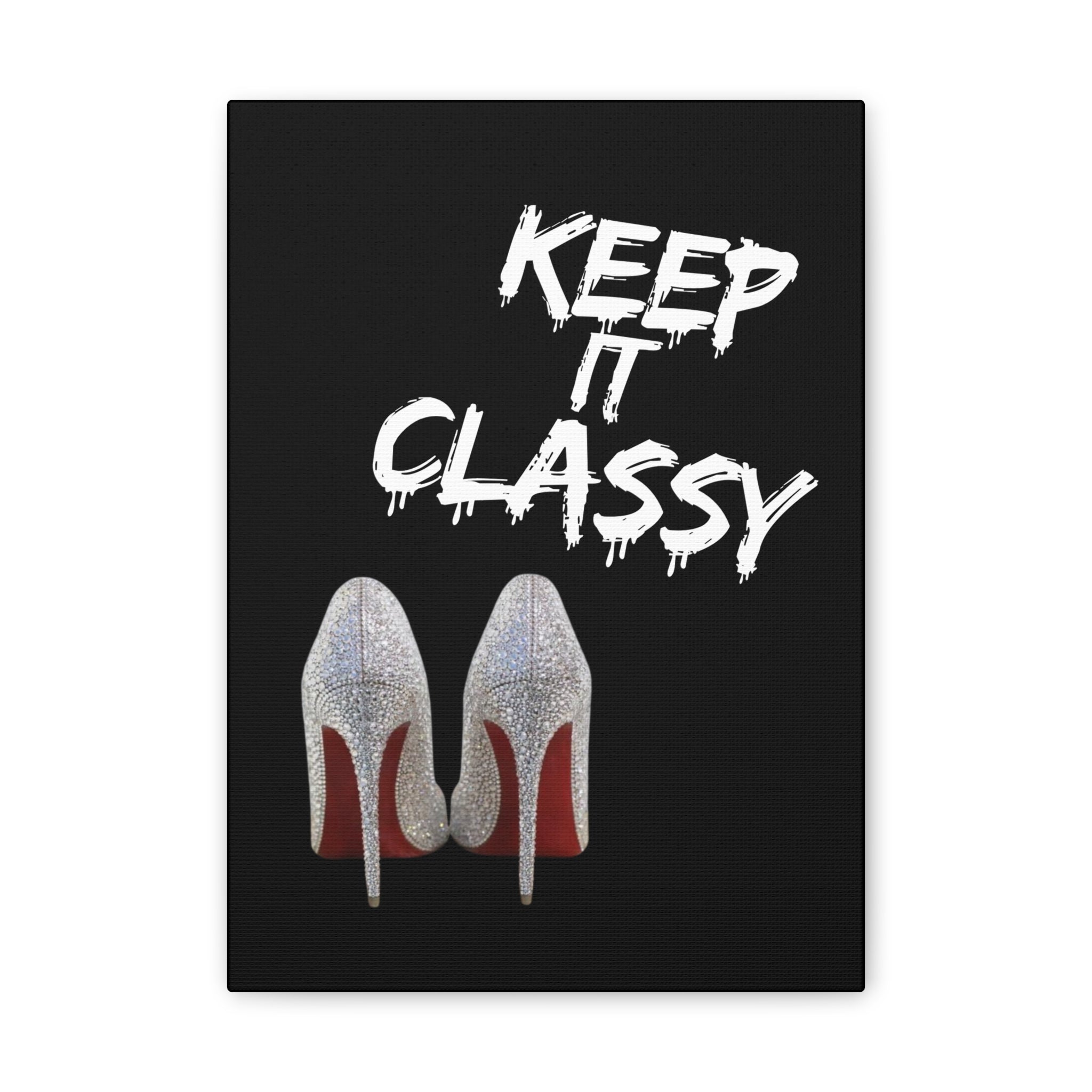 Keep It Classy High Heels Home Decor Wall Art