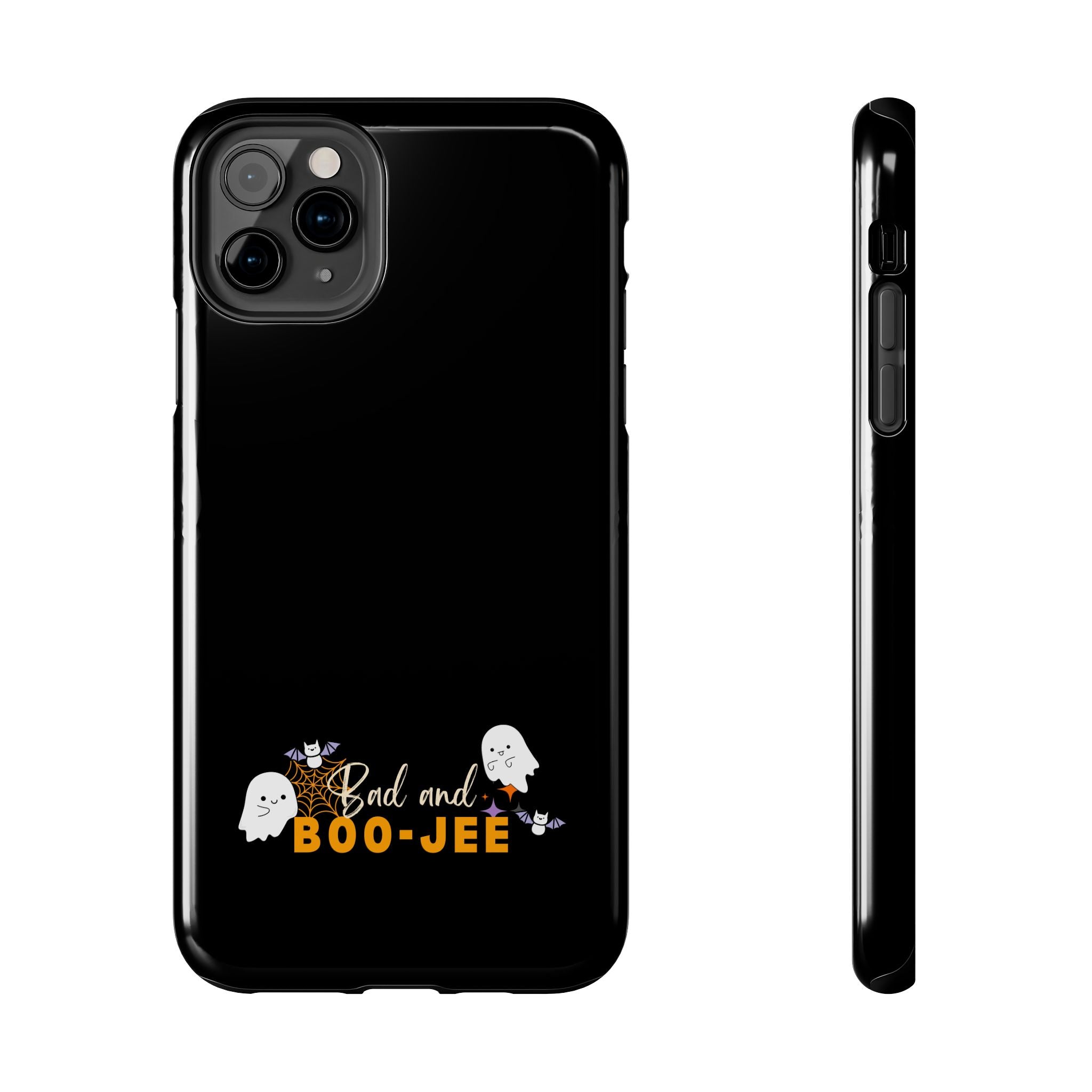 Bad and Boo jee Halloween Phone Case | Trendy &amp; Protective Case for Spooky Season Lovers